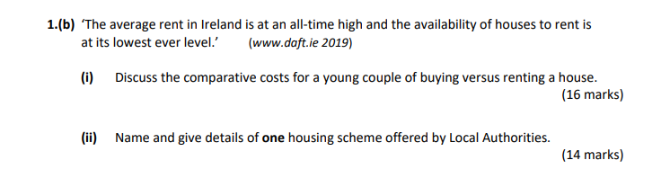 ‘The-average-rent-in-Ireland-is-at-an-all-time-high-and-the-availability-of-houses-to-rent-is-at-its-lowest-ever-level.’-(www.dft.ie-2019)--(i)-Discuss-the-comparative-costs-for-a-young-couple-of-buying-versus-renting-a-house-Leaving Cert Home Economics-Question 1(b)-2020.png