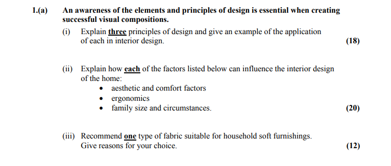 An-awareness-of-the-elements-and-principles-of-design-is-essential-when-creating-successful-visual-compositions-Leaving Cert Home Economics-Question 1(a)-2010.png