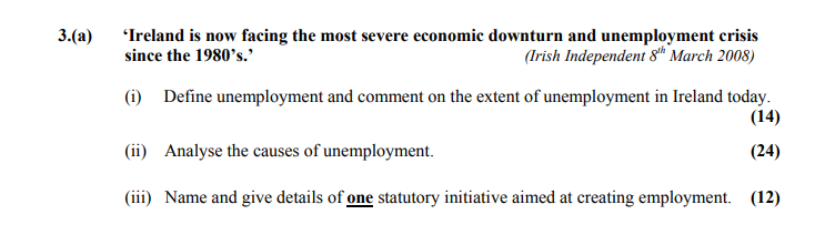 ‘Ireland-is-now-facing-the-most-severe-economic-downturn-and-unemployment-crisis-since-the-1980’s.’--(i)-Define-unemployment-and-comment-on-the-extent-of-unemployment-in-Ireland-today-Leaving Cert Home Economics-Question 3(a)-2009.png