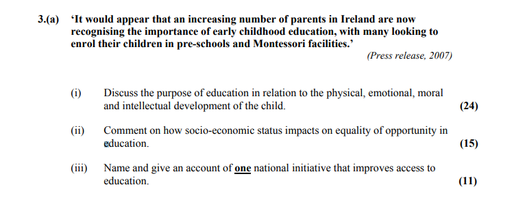 'It-would-appear-that-an-increasing-number-of-parents-in-Ireland-are-now-recognising-the-importance-of-early-childhood-education,-with-many-looking-to-enrol-their-children-in-pre-schools-and-Montessori-facilities.'-(Press-release,-2007)----(i)-Discuss-the-purpose-of-education-in-relation-to-the-physical,-emotional,-moral-and-intellectual-development-of-the-child-Leaving Cert Home Economics-Question 3(a)-2008.png