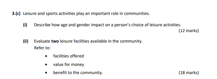 Leisure-and-sports-activities-play-an-important-role-in-communities-Leaving Cert Home Economics-Question 3(c)-2020.png