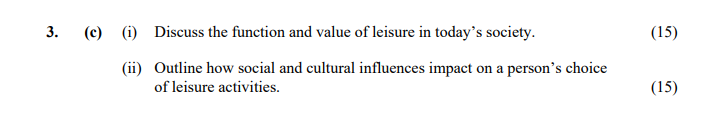 Discuss-the-function-and-value-of-leisure-in-today’s-society-Leaving Cert Home Economics-Question 3 (c)-2007.png