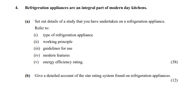 Refrigeration-appliances-are-an-integral-part-of-modern-day-kitchens-Leaving Cert Home Economics-Question 4-2007.png