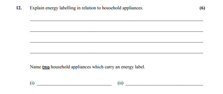 Explain-energy-labelling-in-relation-to-household-appliances-Leaving Cert Home Economics-Question 12-2012.png