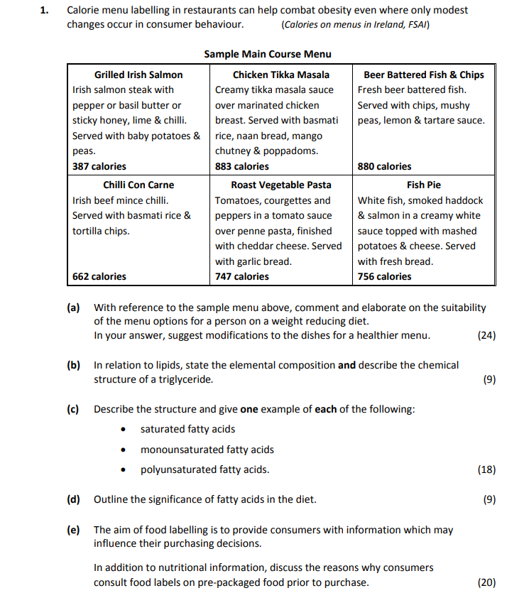 Calorie-menu-labelling-in-restaurants-can-help-combat-obesity-even-where-only-modest-changes-occur-in-consumer-behaviour-Leaving Cert Home Economics-Question 1-2018.png