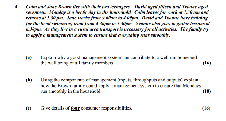 Colm-and-Jane-Brown-live-with-their-two-teenagers-–-David-aged-fifteen-and-Yvonne-aged-seventeen-Leaving Cert Home Economics-Question 4-2006.png