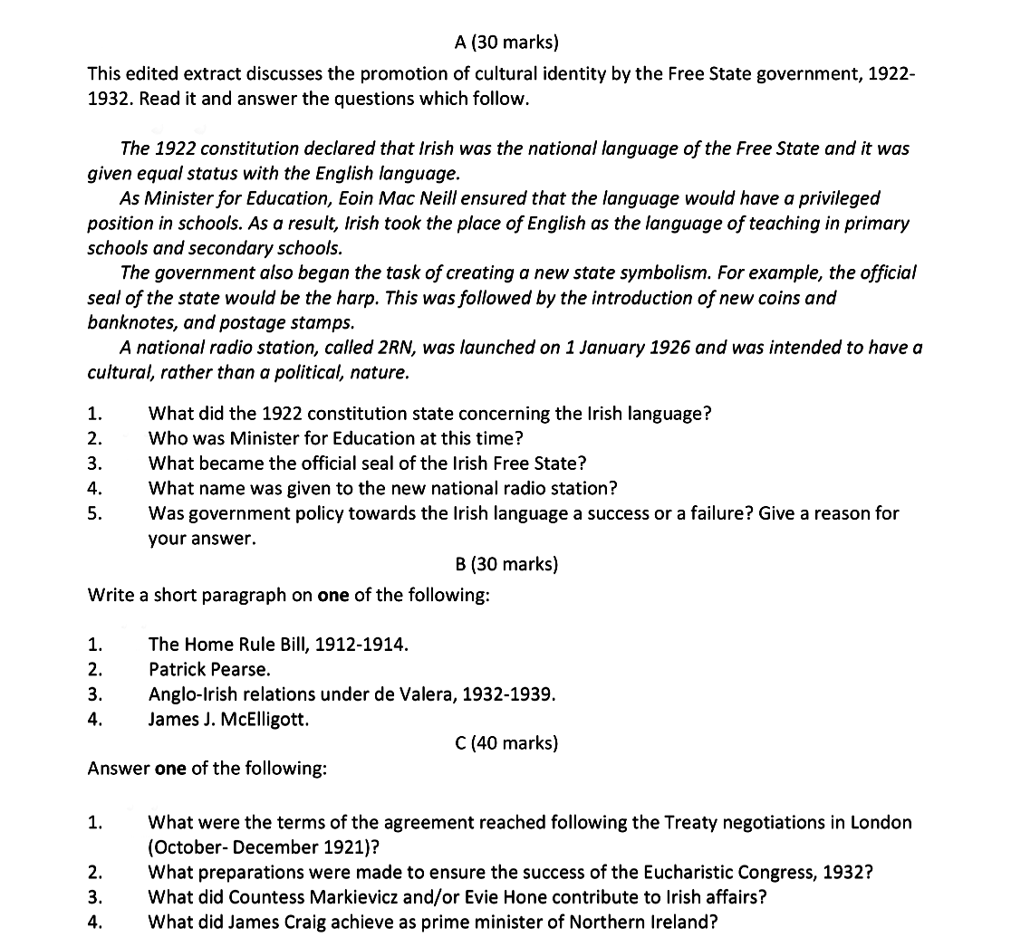 This-edited-extract-discusses-the-promotion-of-cultural-identity-by-the-Free-State-government,-1922-1932-Leaving Cert History-Question A-2017.png