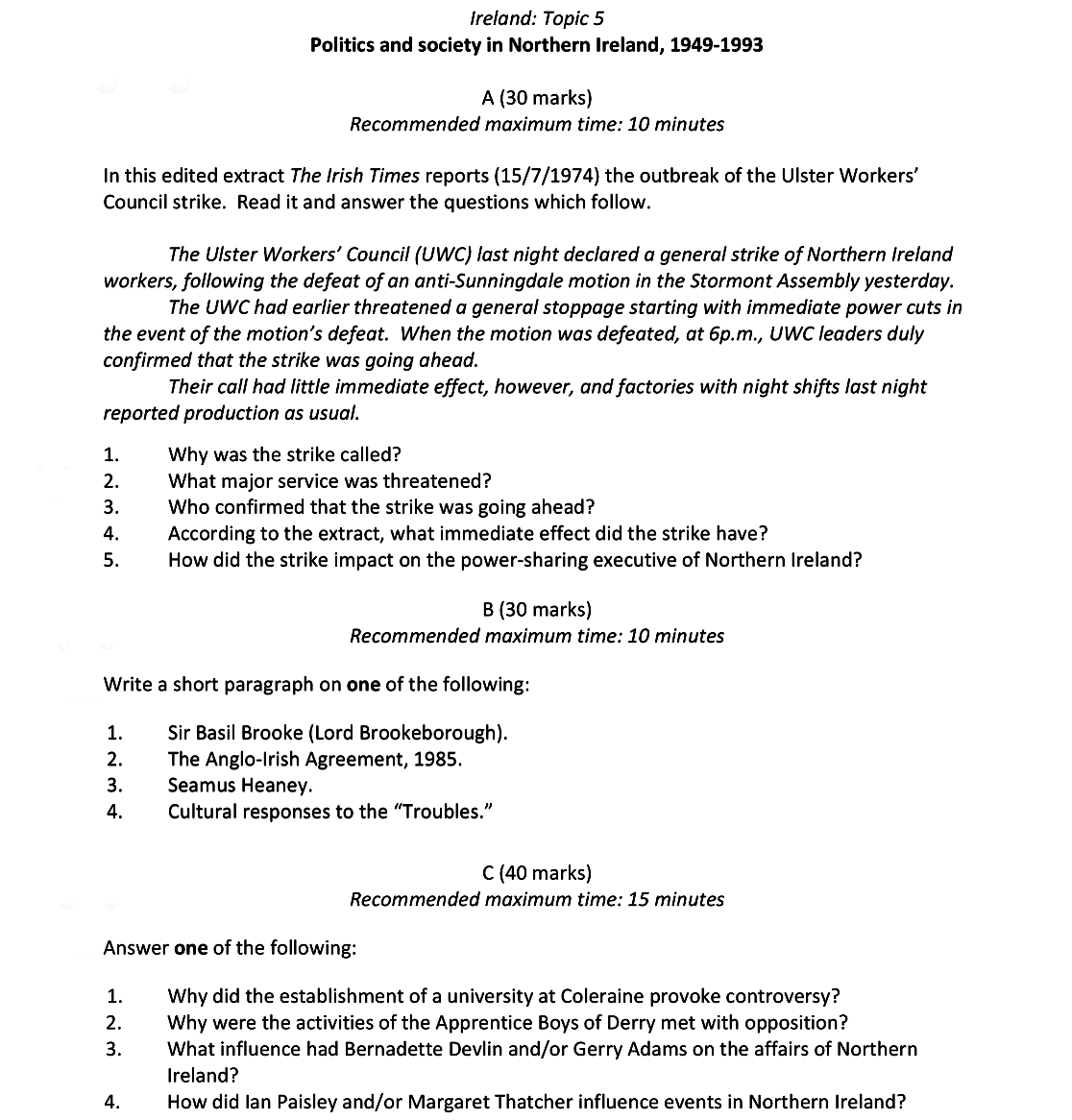 In-this-edited-extract-The-Irish-Times-reports-(15/7/1974)-the-outbreak-of-the-Ulster-Workers’-Council-strike-Leaving Cert History-Question 1-2019.png
