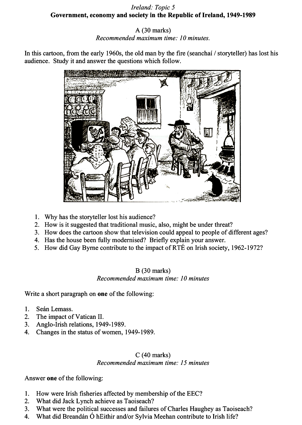 In-this-cartoon,-from-the-early-1960s,-the-old-man-by-the-fire-(seanchaí-/-storyteller)-has-lost-his-audience-Leaving Cert History-Question A-2010.png