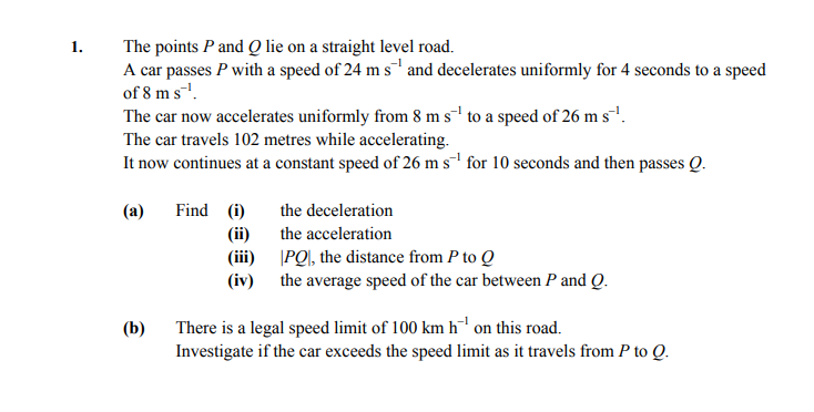 The-points-P-and-Q-lie-on-a-straight-level-road-Leaving Cert Applied Maths-Question 1-2015.png