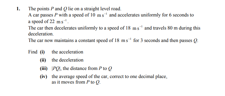The-points-P-and-Q-lie-on-a-straight-level-road-Leaving Cert Applied Maths-Question 1-2011.png