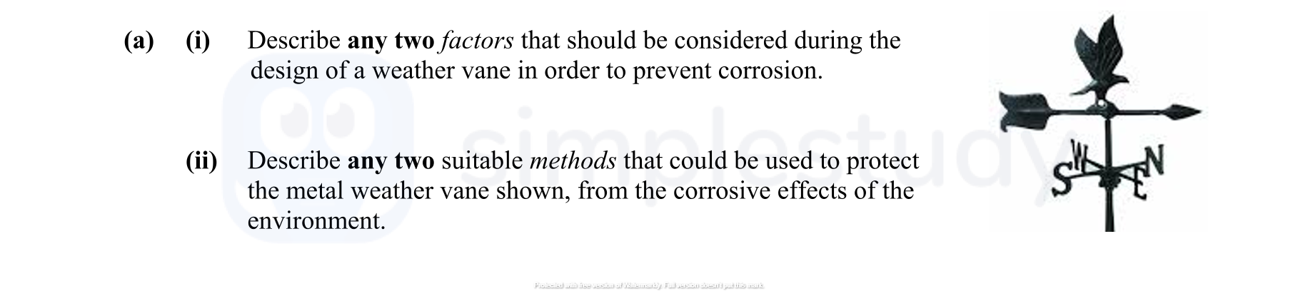Describe-any-two-factors-that-should-be-considered-during-the-design-of-a-weather-vane-in-order-to-prevent-corrosion-Leaving Cert Engineering-Question a-2014.png