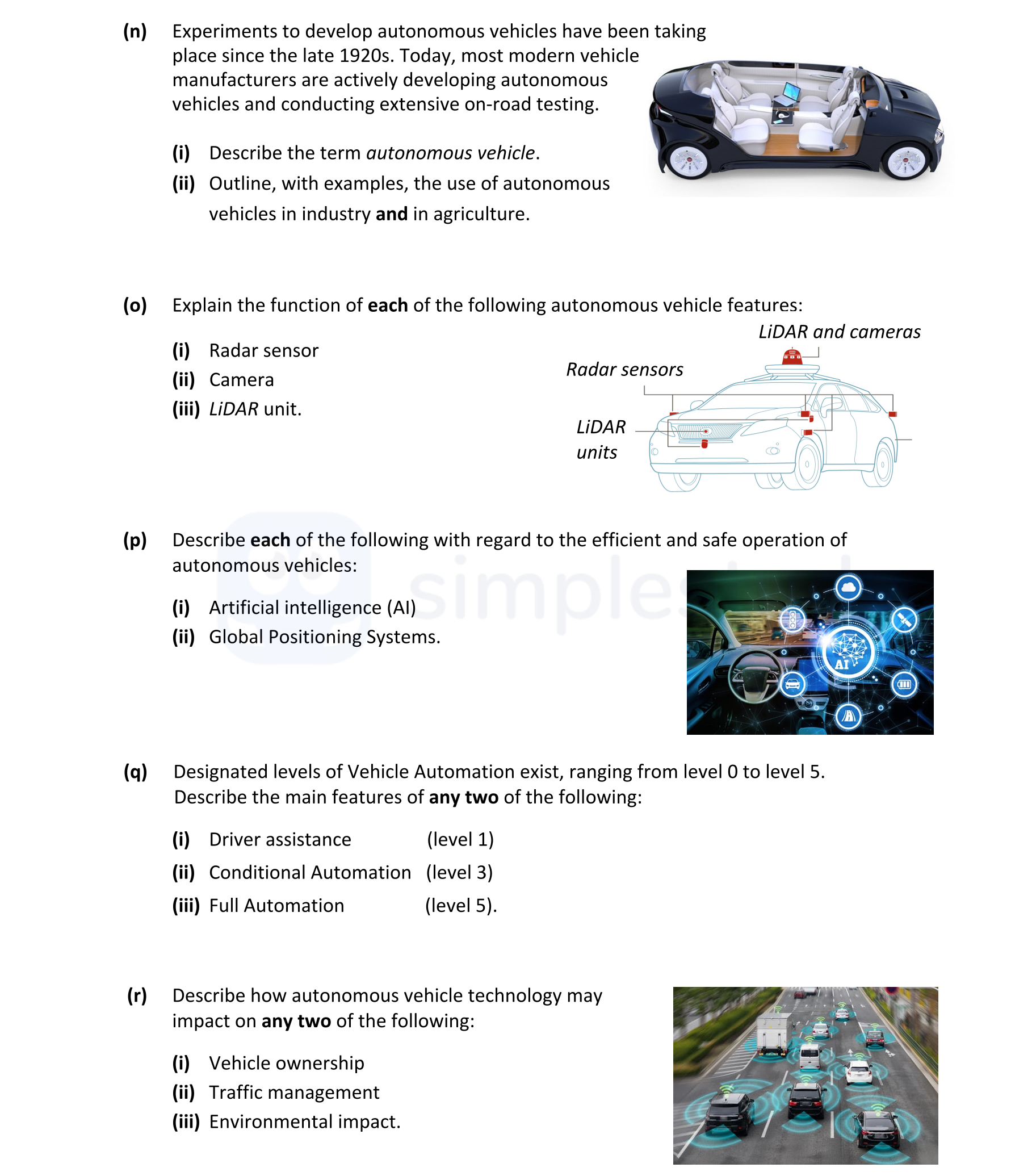 Experiments-to-develop-autonomous-vehicles-have-been-taking-place-since-the-late-1920s-Leaving Cert Engineering-Question n-2020.png