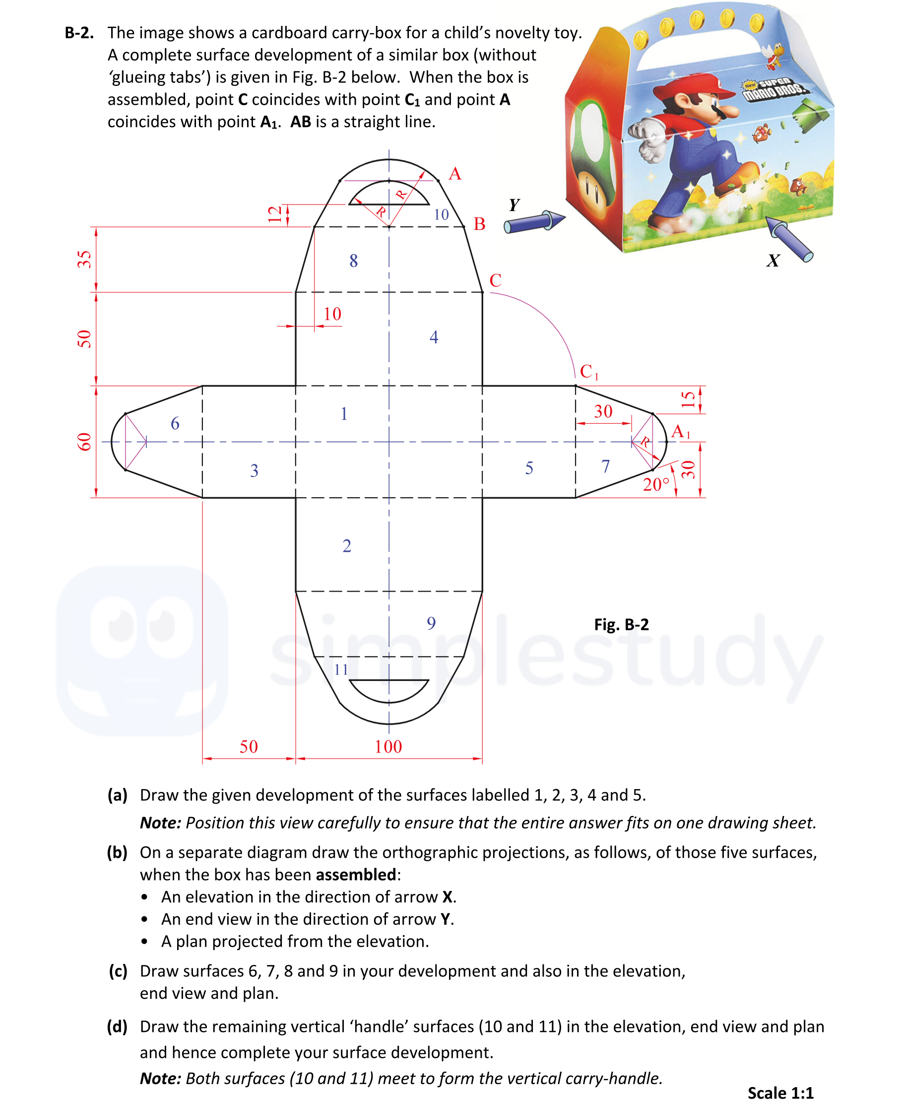 The-image-shows-a-cardboard-carry-box-for-a-child's-novelty-toy-Leaving Cert DCG-Question B-2-2018.png