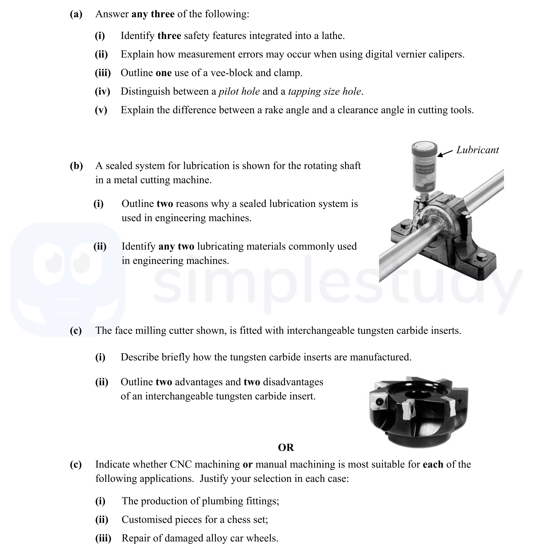 Answer-any-three-of-the-following:--(i)-Identify-three-safety-features-integrated-into-a-lathe-Leaving Cert Engineering-Question 7-2016.png