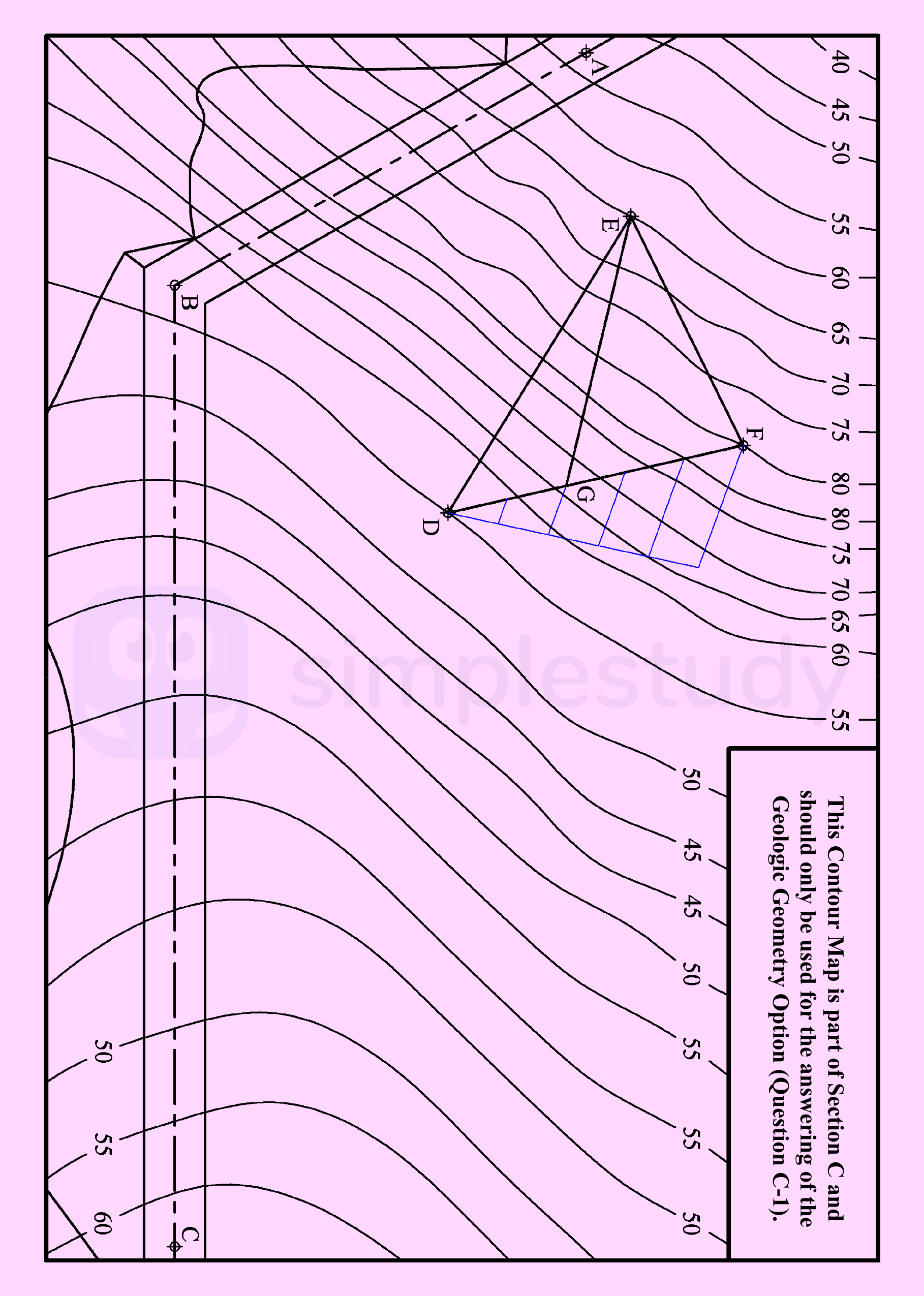 The-Contour-Map,-part-of-Section-C,-should-only-be-used-for-the-answering-of-the-Geologic-Geometry-Option-(Question-C-1)-Leaving Cert DCG-Question C.1-2010.png