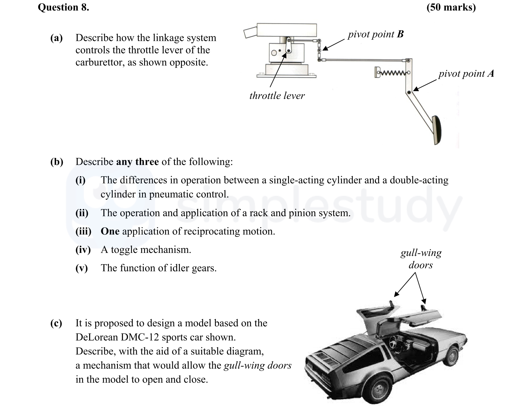 Describe-how-the-linkage-system-controls-the-throttle-lever-of-the-carburettor,-as-shown-opposite-Leaving Cert Engineering-Question 8-2014.png