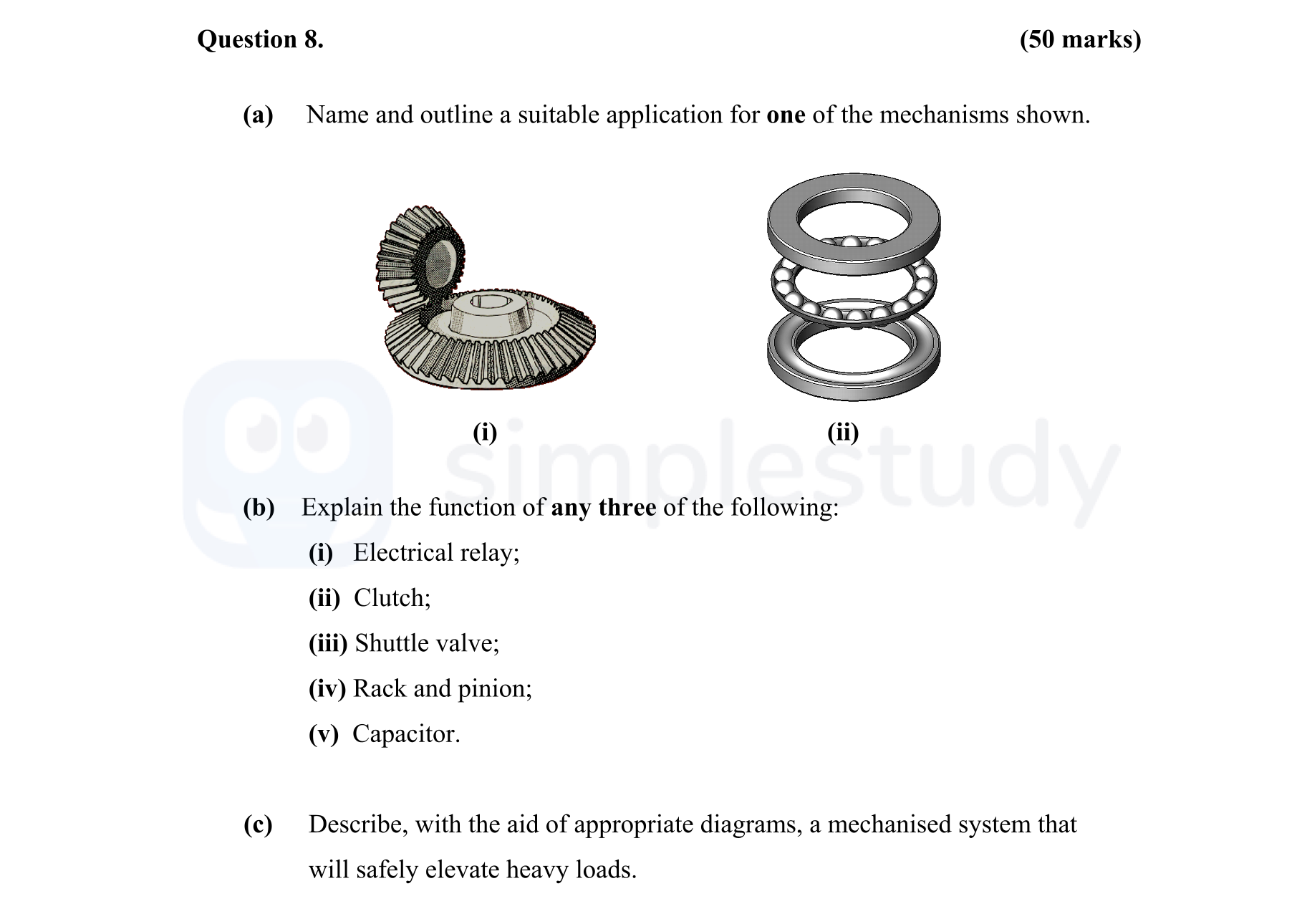 Question-8-Leaving Cert Engineering-Question 8-2008.png