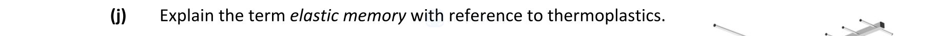 Explain-the-term-elastic-memory-with-reference-to-thermoplastics.-Leaving Cert Engineering-Question i-2018.png