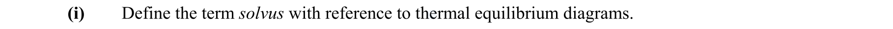 Define-the-term-solvus-with-reference-to-thermal-equilibrium-diagrams.-Leaving Cert Engineering-Question (i)-2007.png