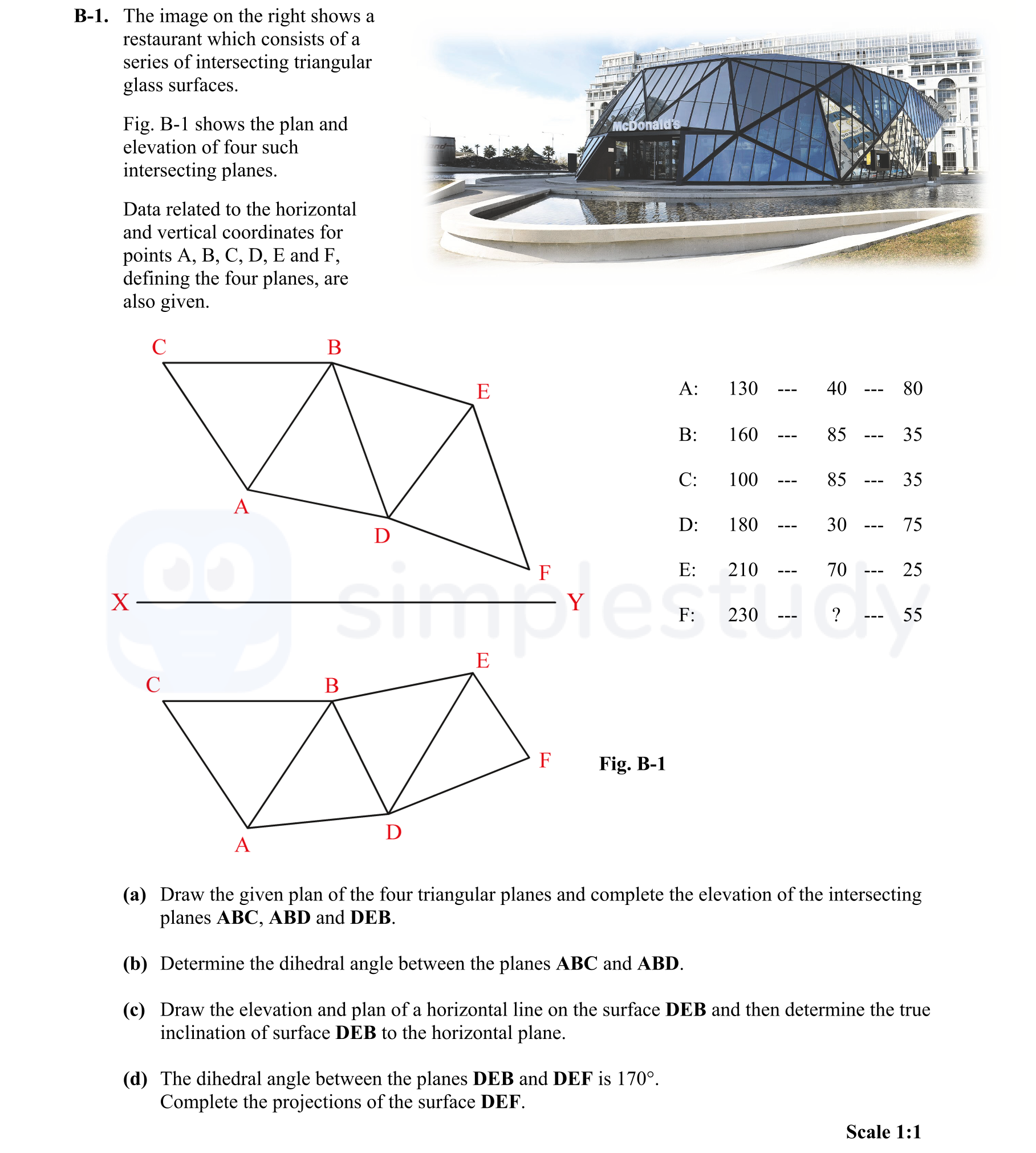 The-image-on-the-right-shows-a-restaurant-which-consists-of-a-series-of-intersecting-triangular-glass-surfaces-Leaving Cert DCG-Question B-1-2016.png