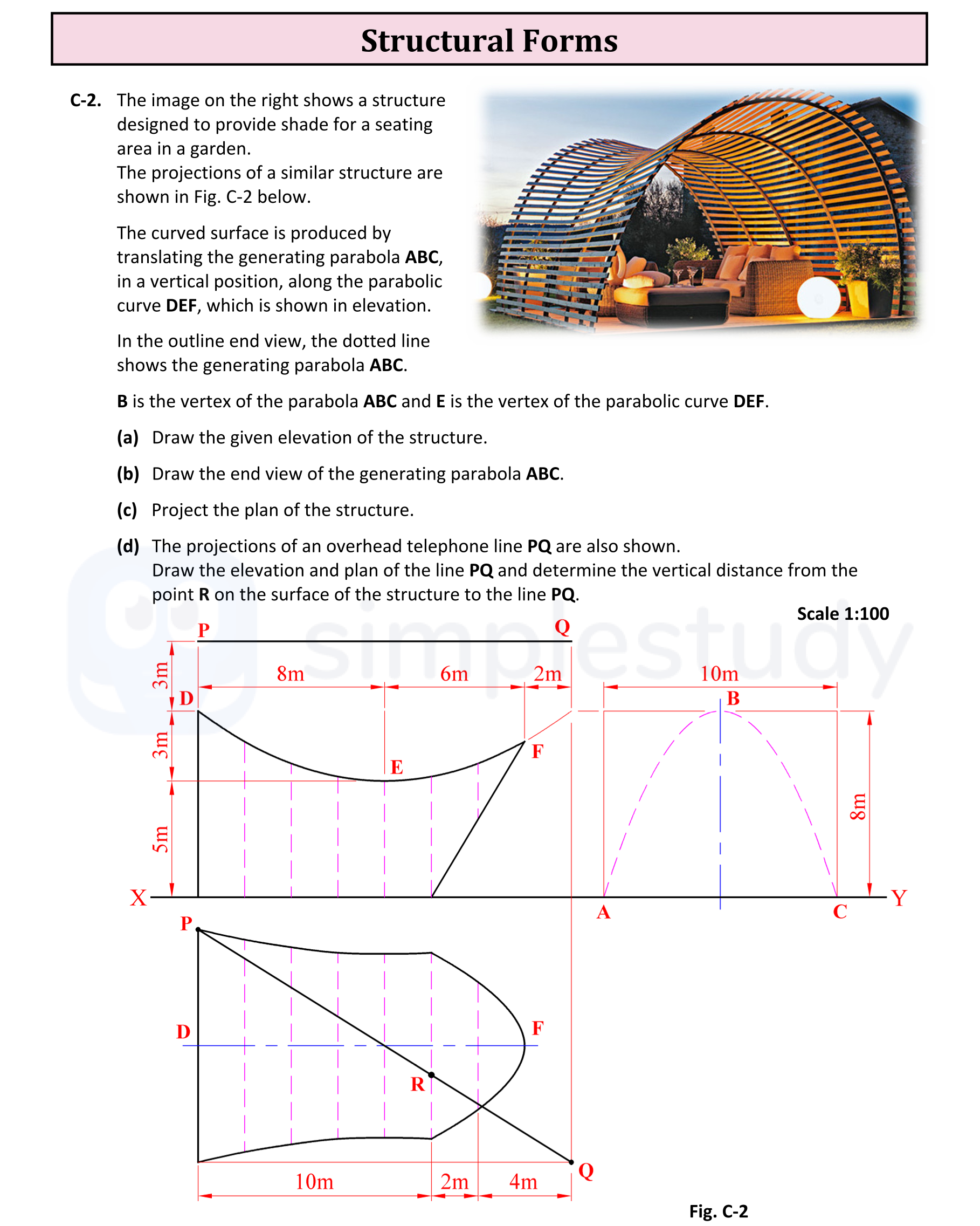 The-image-on-the-right-shows-a-structure-designed-to-provide-shade-for-a-seating-area-in-a-garden-Leaving Cert DCG-Question C-2-2019.png
