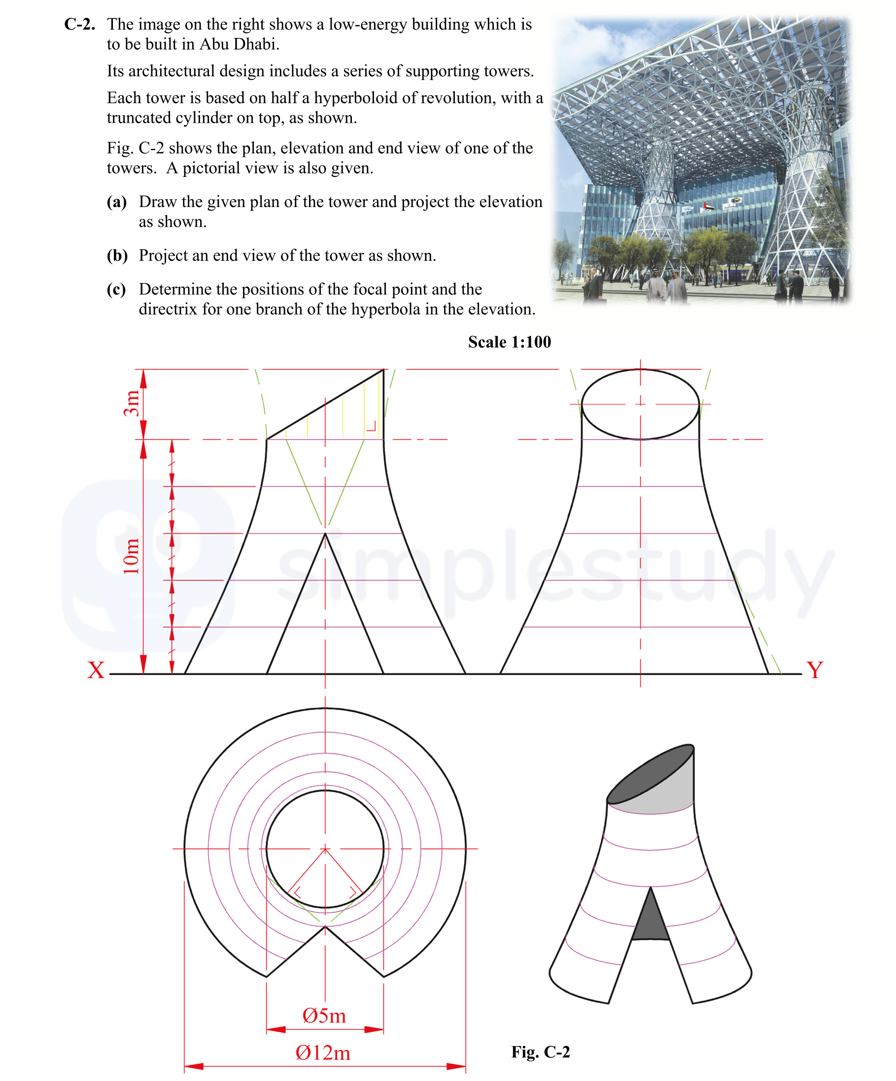 The-image-on-the-right-shows-a-low-energy-building-which-is-to-be-built-in-Abu-Dhabi-Leaving Cert DCG-Question C-2-2016.png