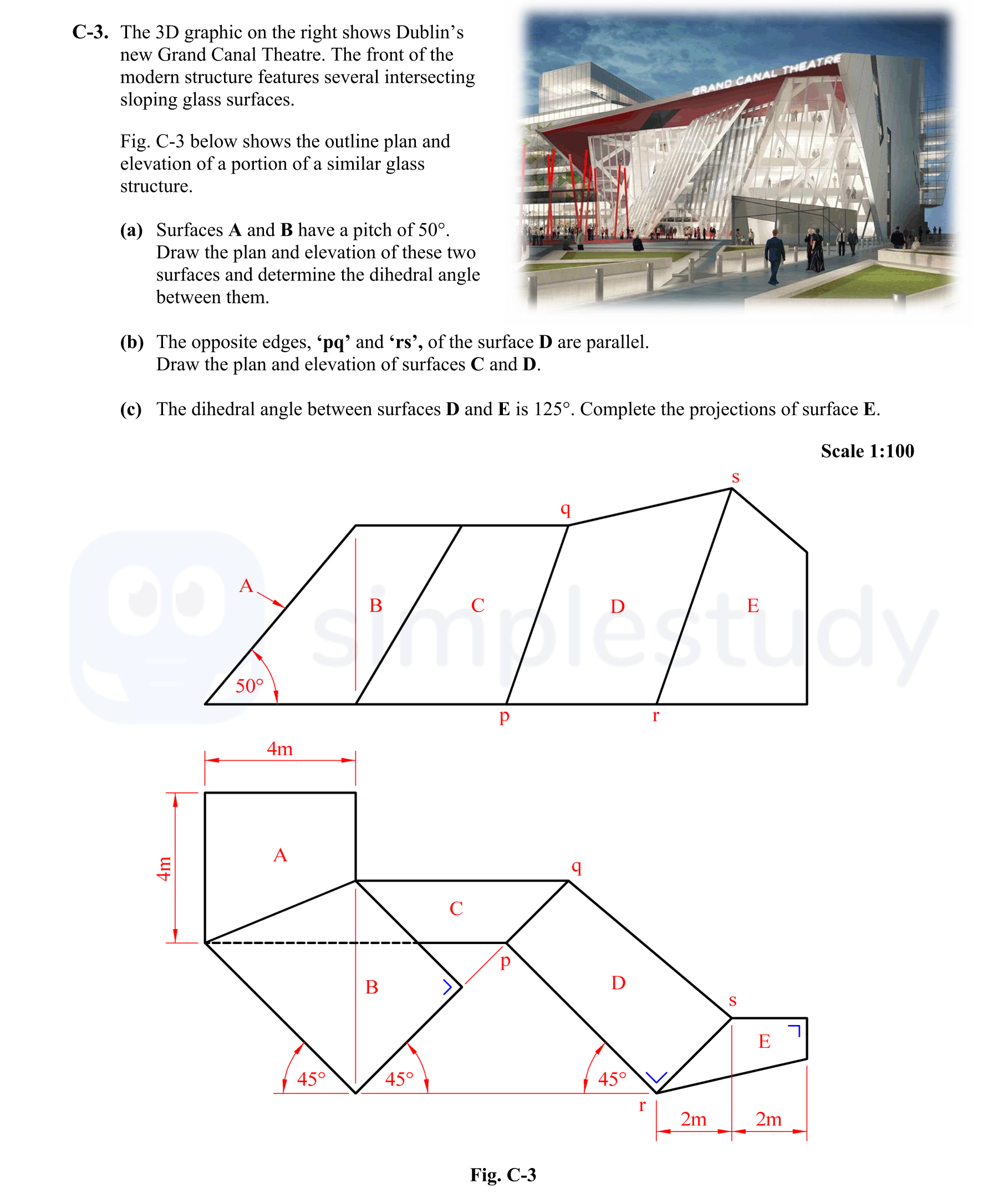 The-3D-graphic-on-the-right-shows-Dublin’s-new-Grand-Canal-Theatre-Leaving Cert DCG-Question C-3-2011.png