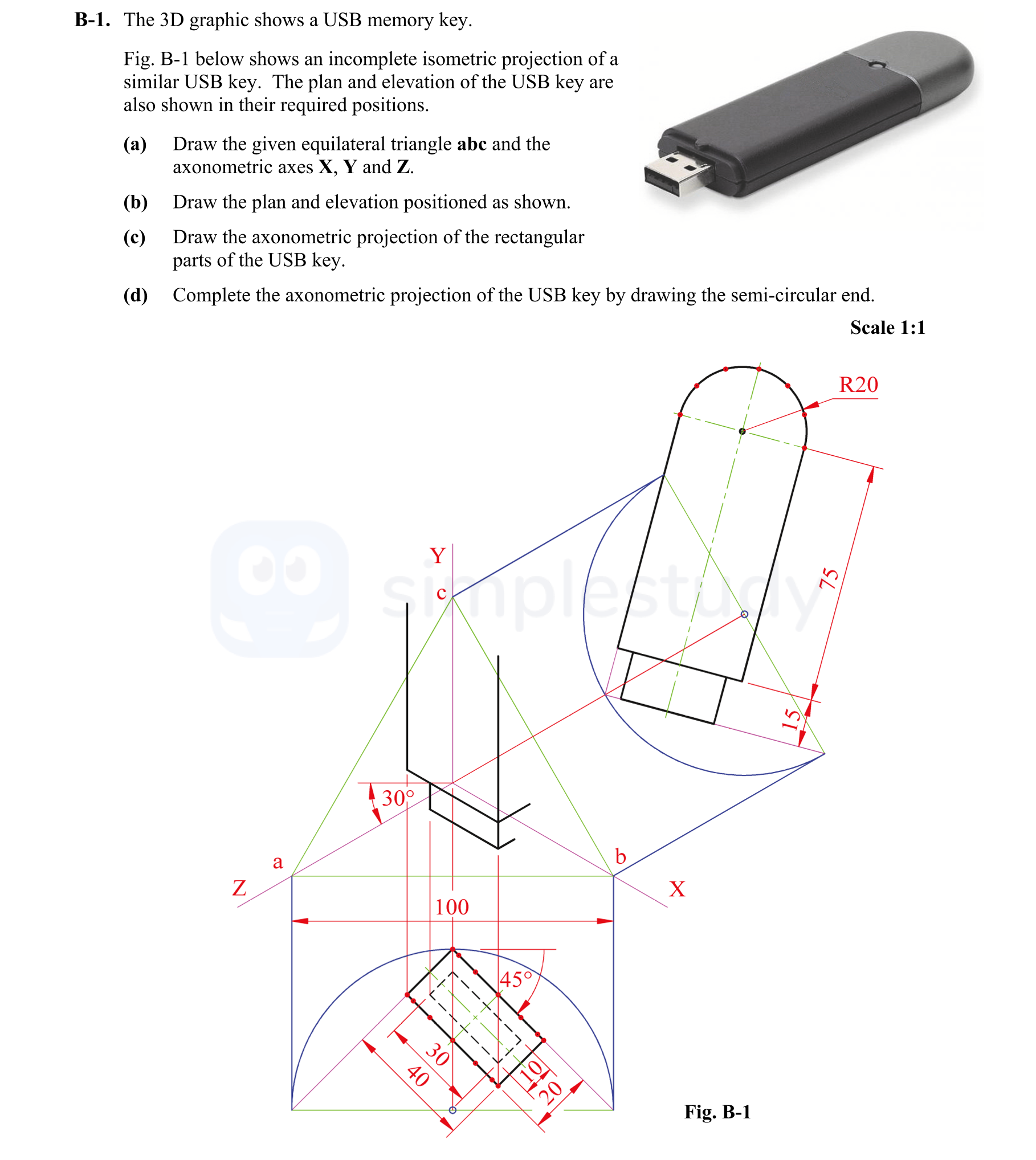 The-3D-graphic-shows-a-USB-memory-key-Leaving Cert DCG-Question B-1-2016.png