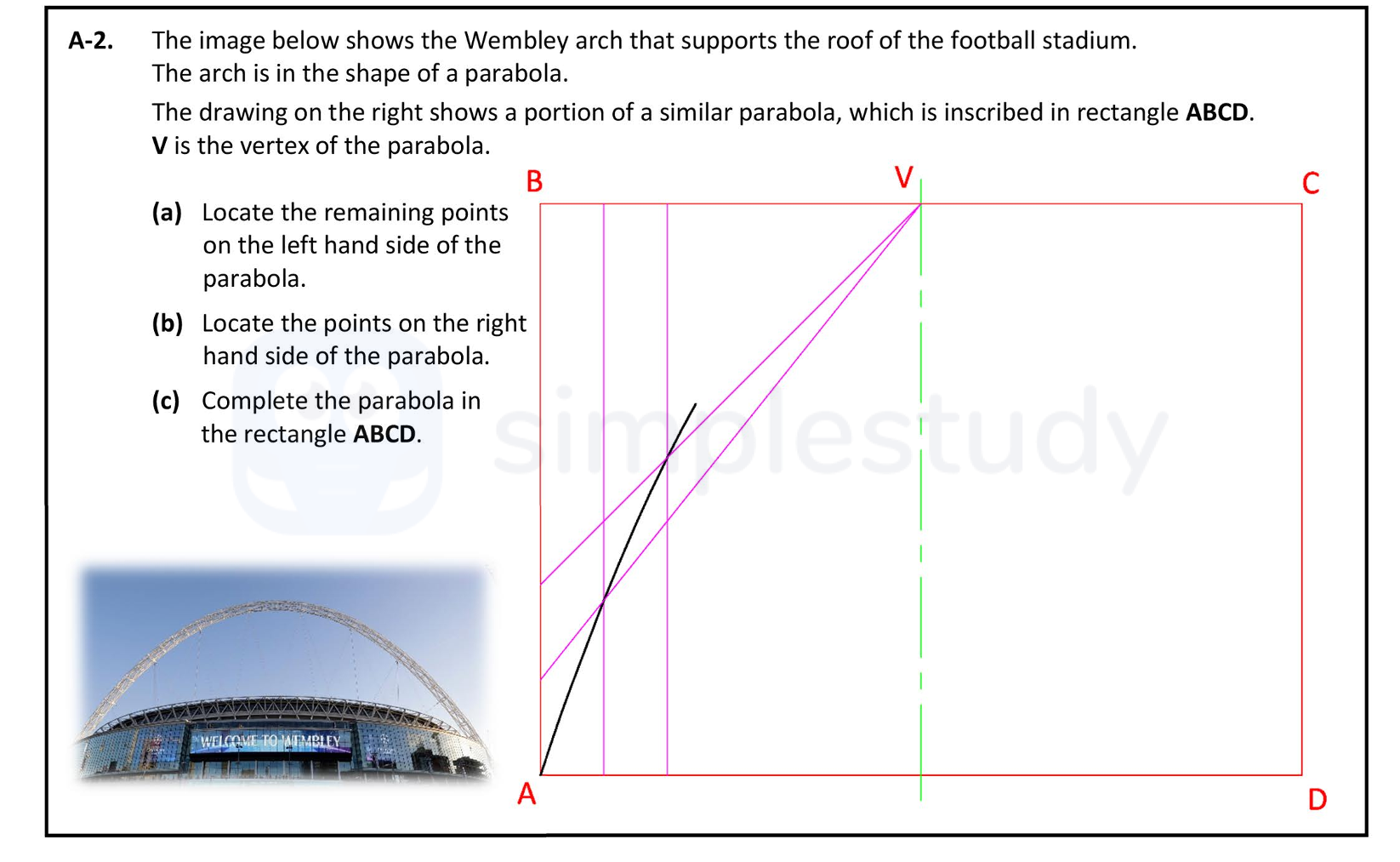 The-image-below-shows-the-Wembley-arch-that-supports-the-roof-of-the-football-stadium-Leaving Cert DCG-Question A-2-2022.png