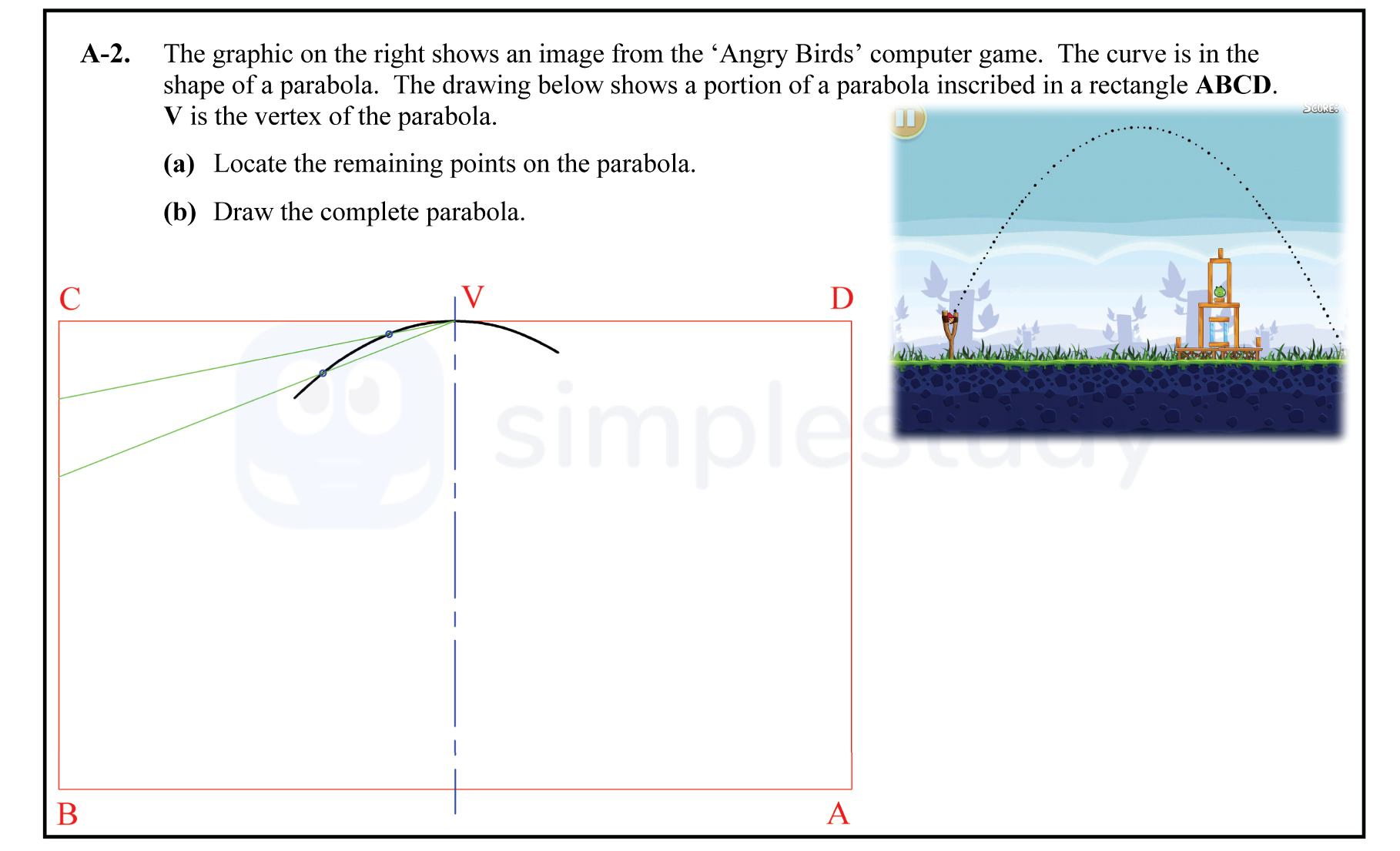 The-graphic-on-the-right-shows-an-image-from-the-'Angry-Birds'-computer-game-Leaving Cert DCG-Question A-2-2015.png