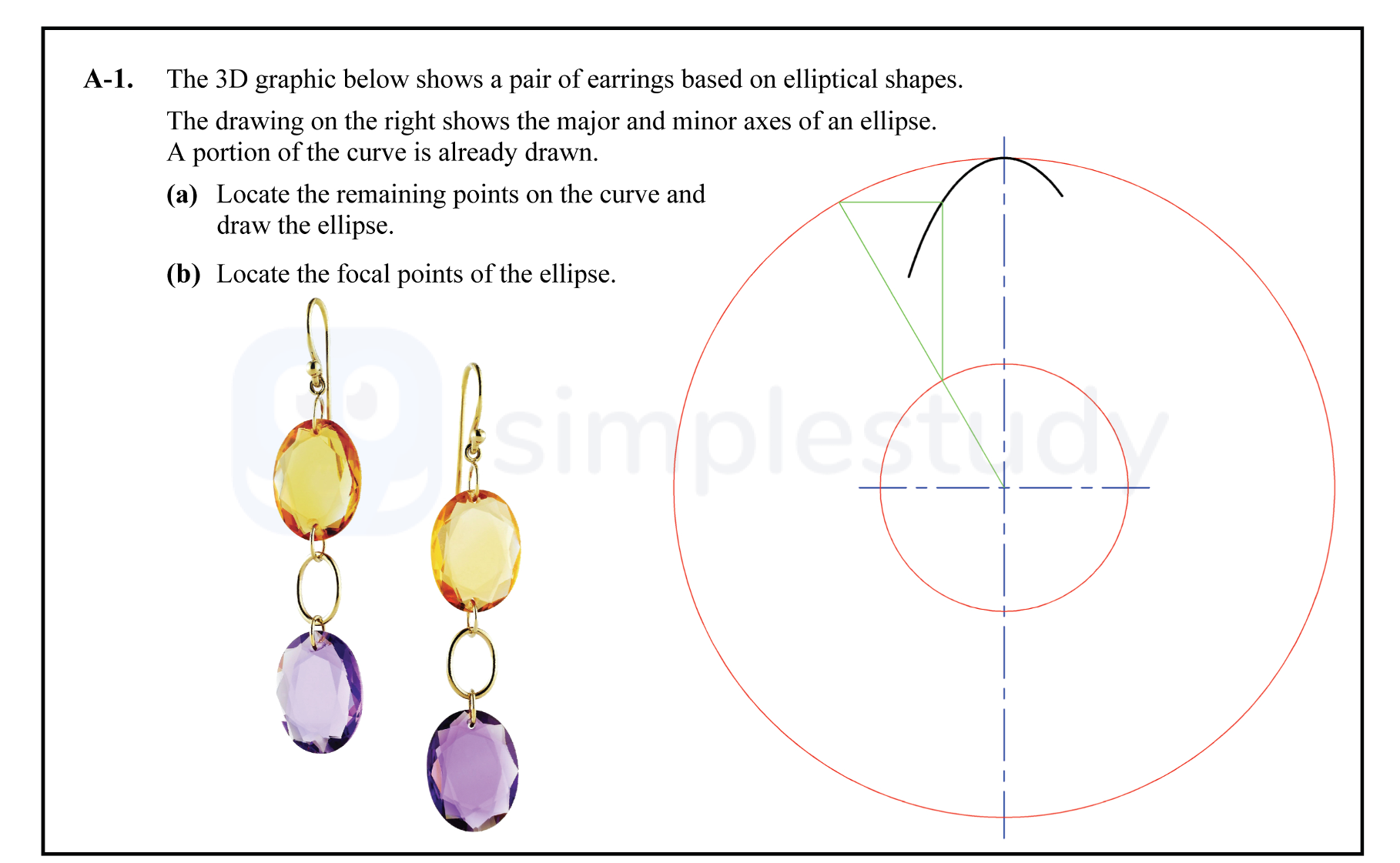 The-3D-graphic-below-shows-a-pair-of-earrings-based-on-elliptical-shapes-Leaving Cert DCG-Question A-1-2014.png