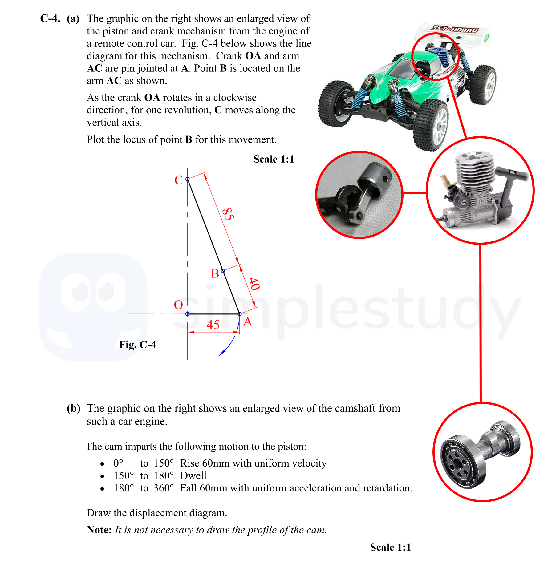 (a)-The-graphic-on-the-right-shows-an-enlarged-view-of-the-piston-and-crank-mechanism-from-the-engine-of-a-remote-control-car-Leaving Cert DCG-Question C-4-2011.png