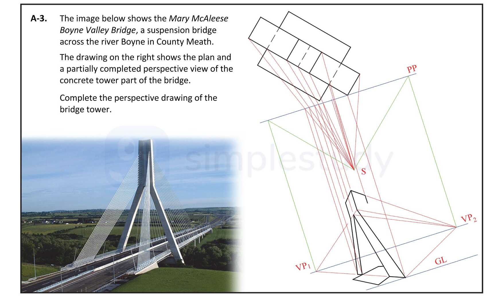 The-image-below-shows-the-Mary-McAleese-Boyne-Valley-Bridge,-a-suspension-bridge-across-the-river-Boyne-in-County-Meath-Leaving Cert DCG-Question A-3-2018.png