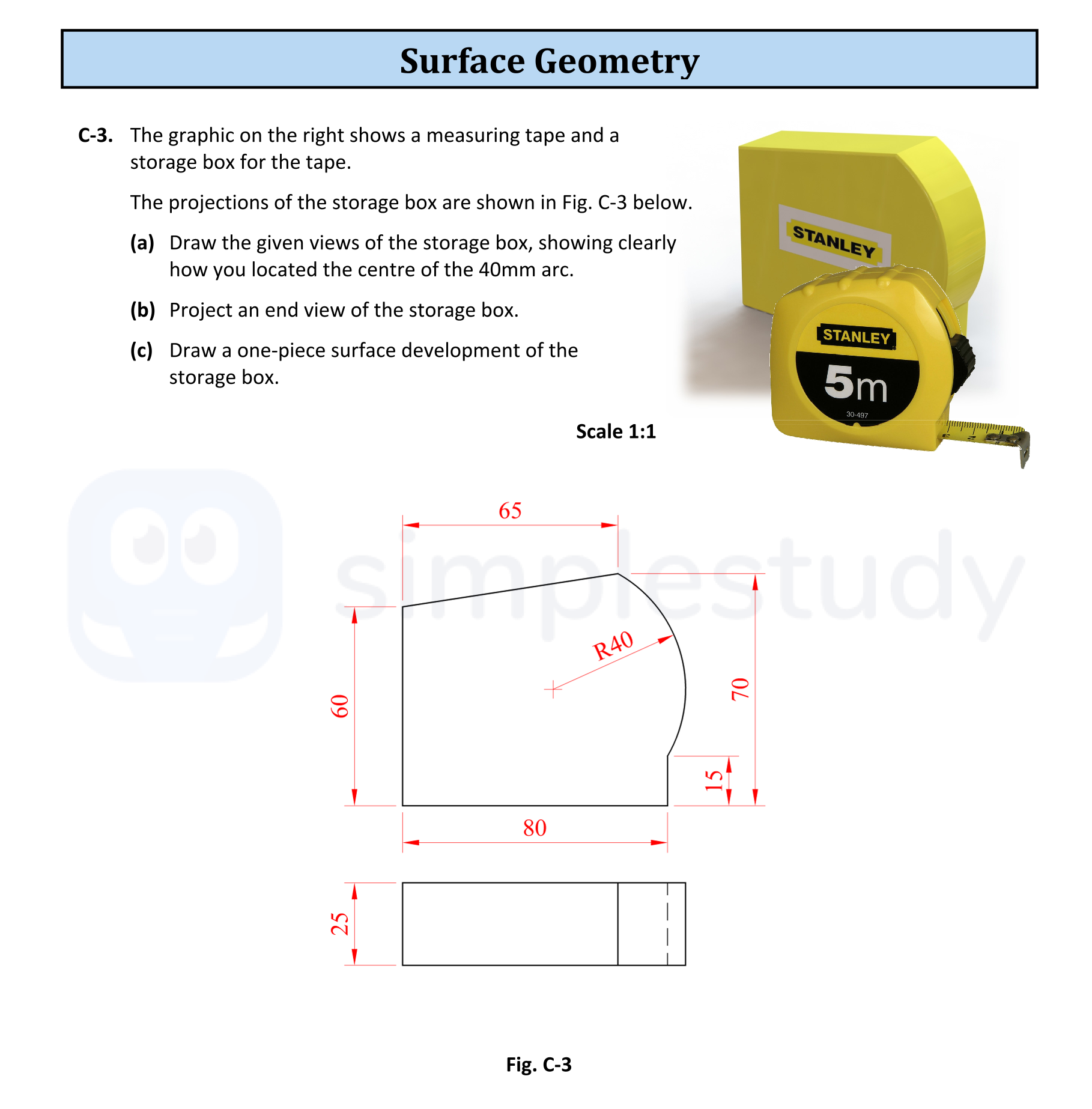 The-graphic-on-the-right-shows-a-measuring-tape-and-a-storage-box-for-the-tape-Leaving Cert DCG-Question C-3-2019.png