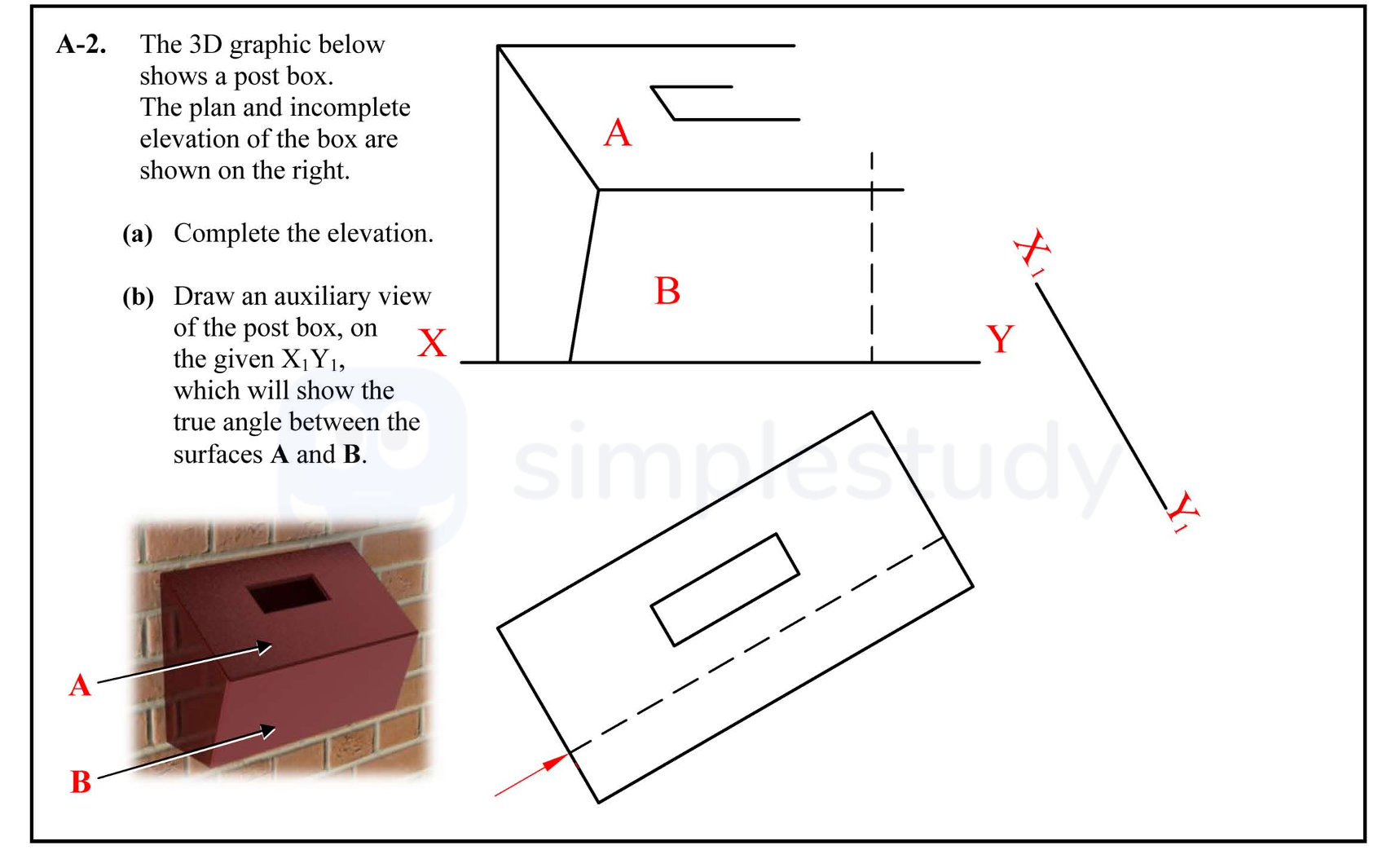 The-3D-graphic-below-shows-a-post-box-Leaving Cert DCG-Question A-2-2011.png