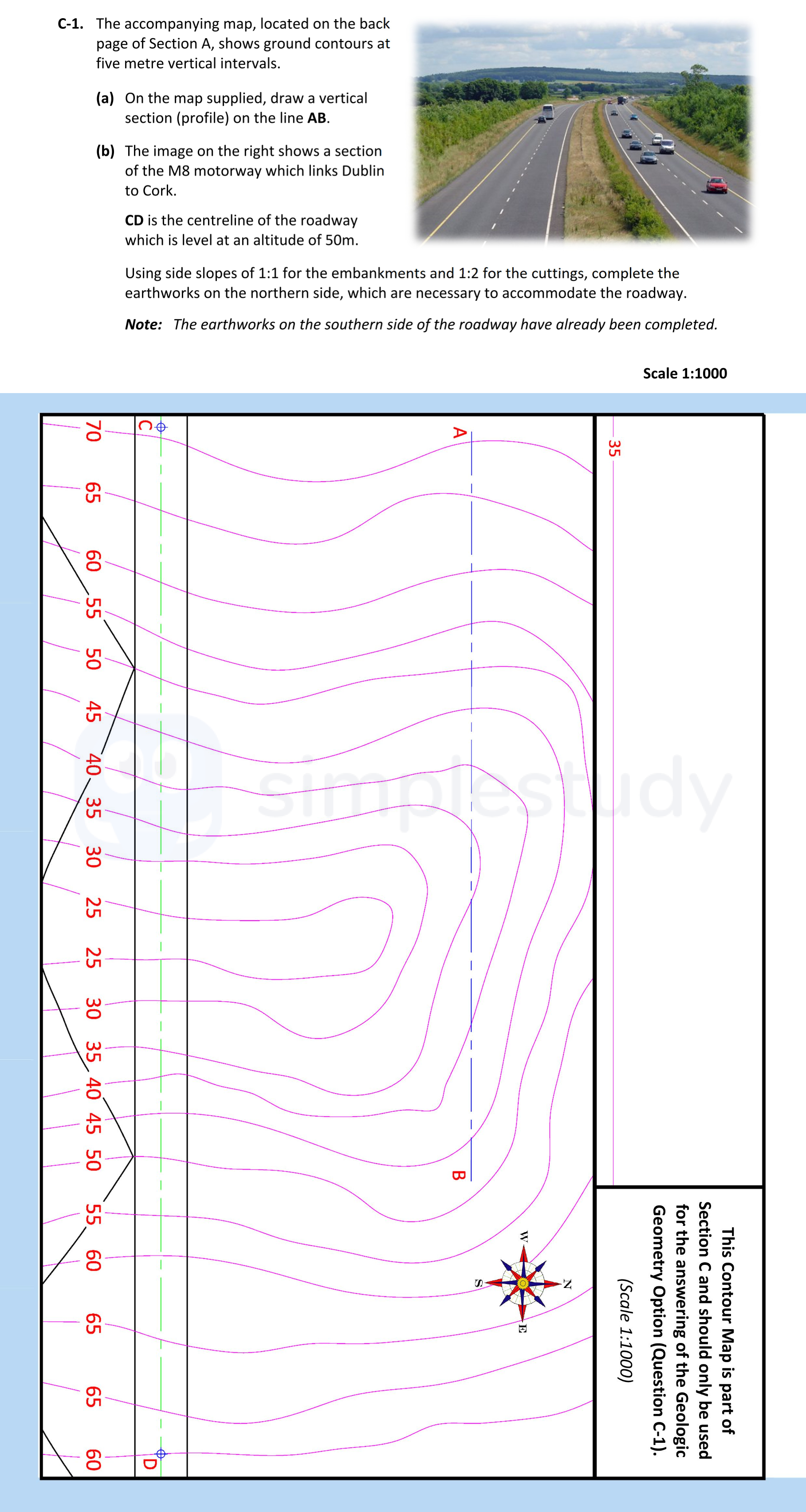 The-accompanying-map,-located-on-the-back-page-of-Section-A,-shows-ground-contours-at-five-metre-vertical-intervals-Leaving Cert DCG-Question C-1-2022.png
