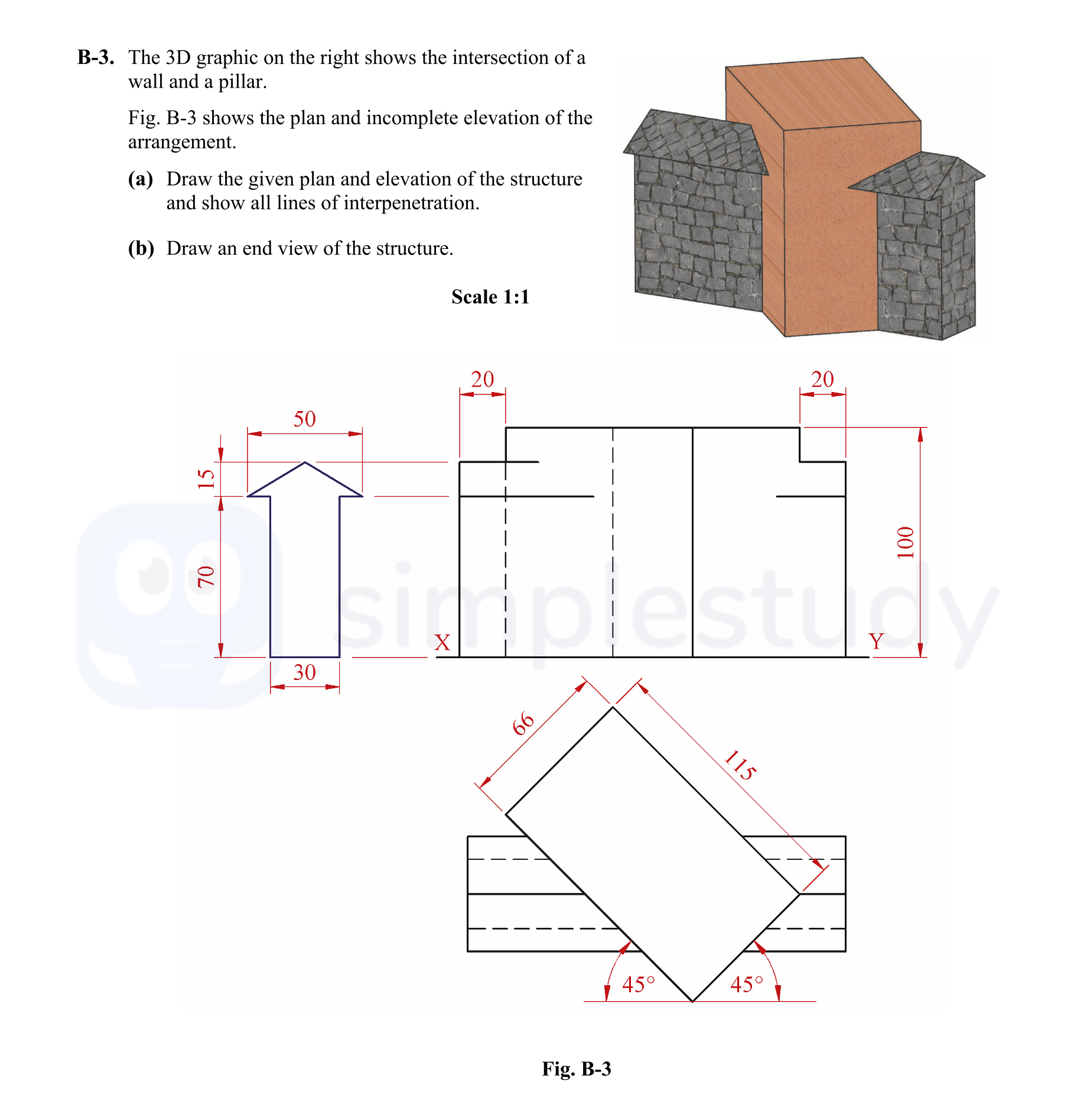 The-3D-graphic-on-the-right-shows-the-intersection-of-a-wall-and-a-pillar-Leaving Cert DCG-Question B-3-2013.png