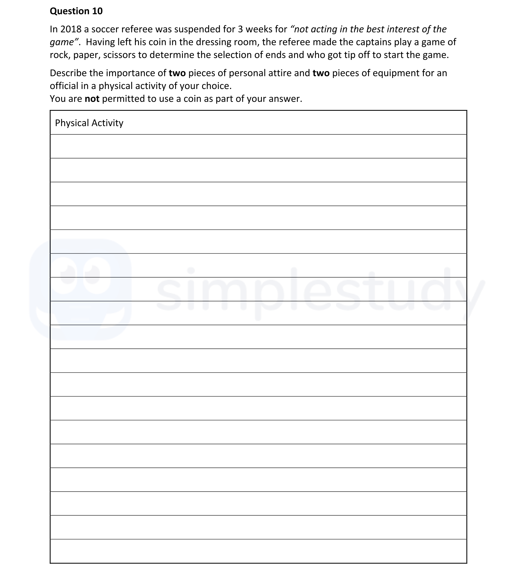 In-2018-a-soccer-referee-was-suspended-for-3-weeks-for-"not-acting-in-the-best-interest-of-the-game"-Leaving Cert Physical Education-Question 10-2022.png