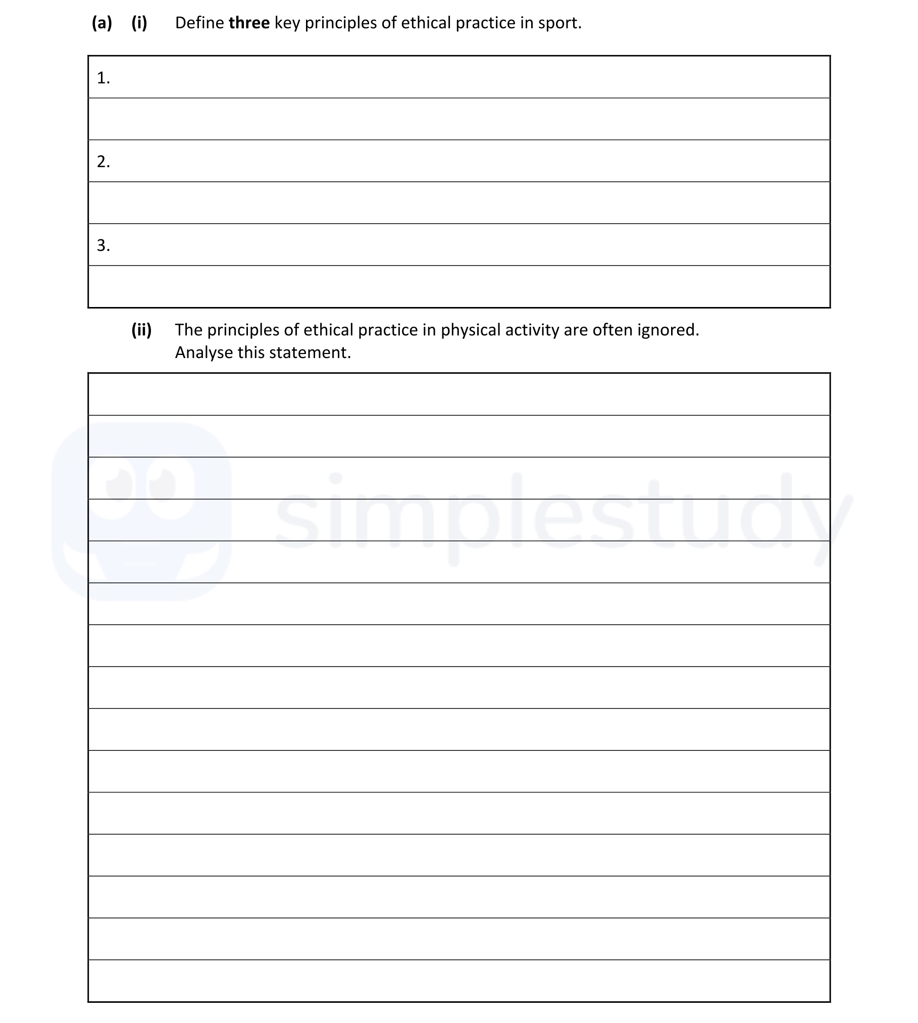 Define-three-key-principles-of-ethical-practice-in-sport-Leaving Cert Physical Education-Question a-2020.png