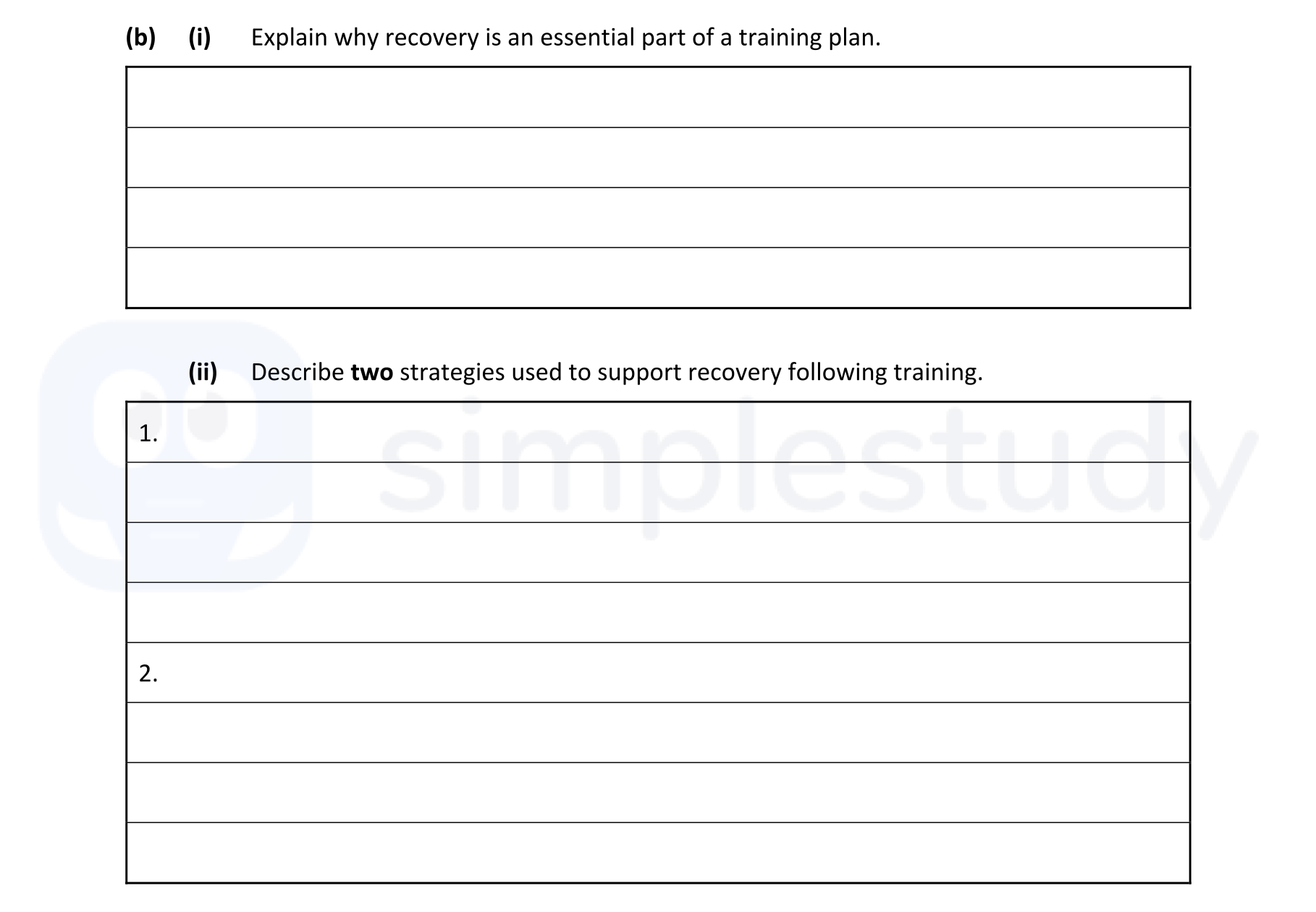 (i)-Explain-why-recovery-is-an-essential-part-of-a-training-plan-Leaving Cert Physical Education-Question b-2021.png