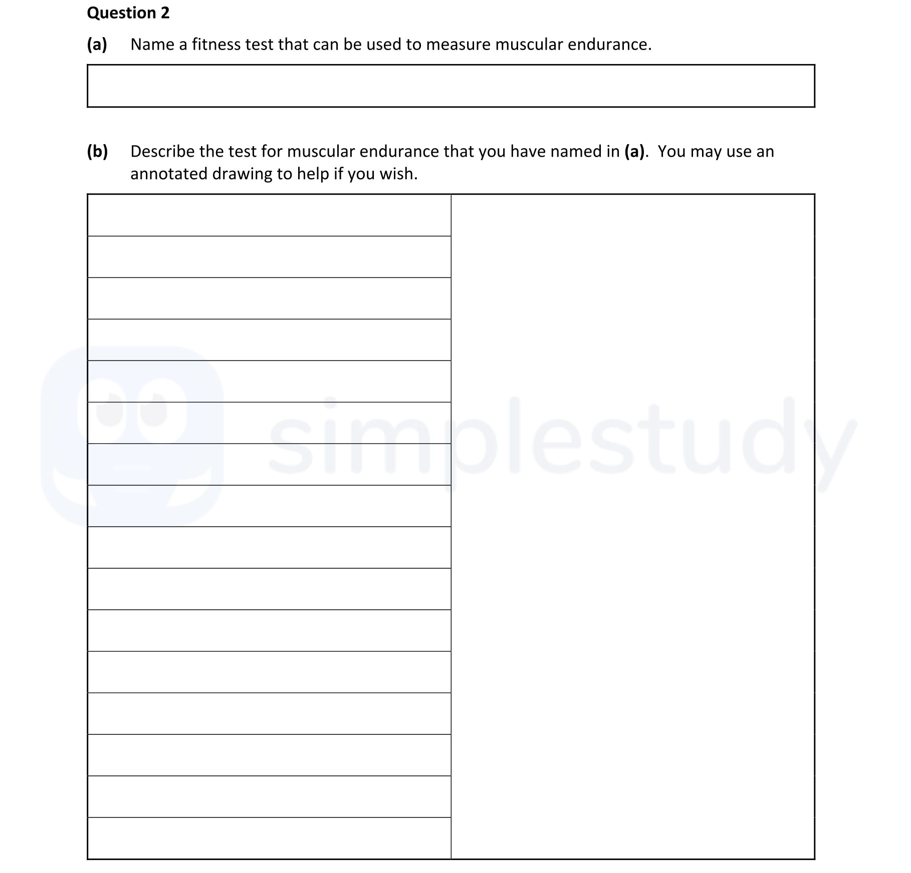 Name-a-fitness-test-that-can-be-used-to-measure-muscular-endurance-Leaving Cert Physical Education-Question 2-2022.png