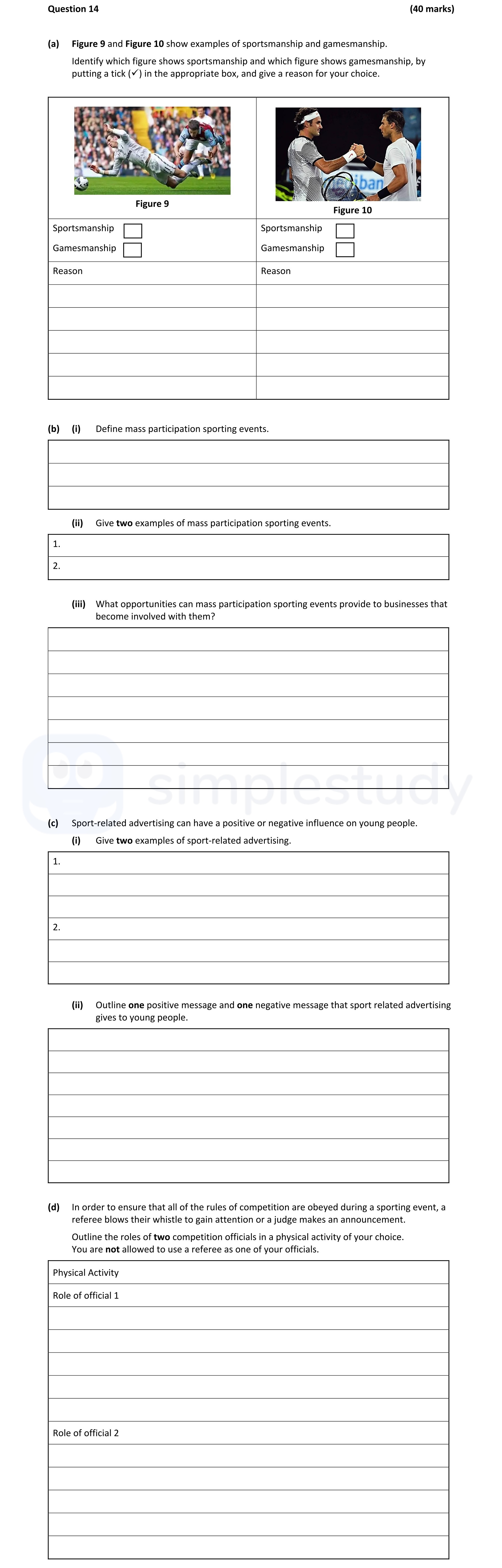 Figure-9-and-Figure-10-show-examples-of-sportsmanship-and-gamesmanship,-by-putting-a-tick-(✓)-in-the-appropriate-box,-and-give-a-reason-for-your-choice-Leaving Cert Physical Education-Question 14-2022.png