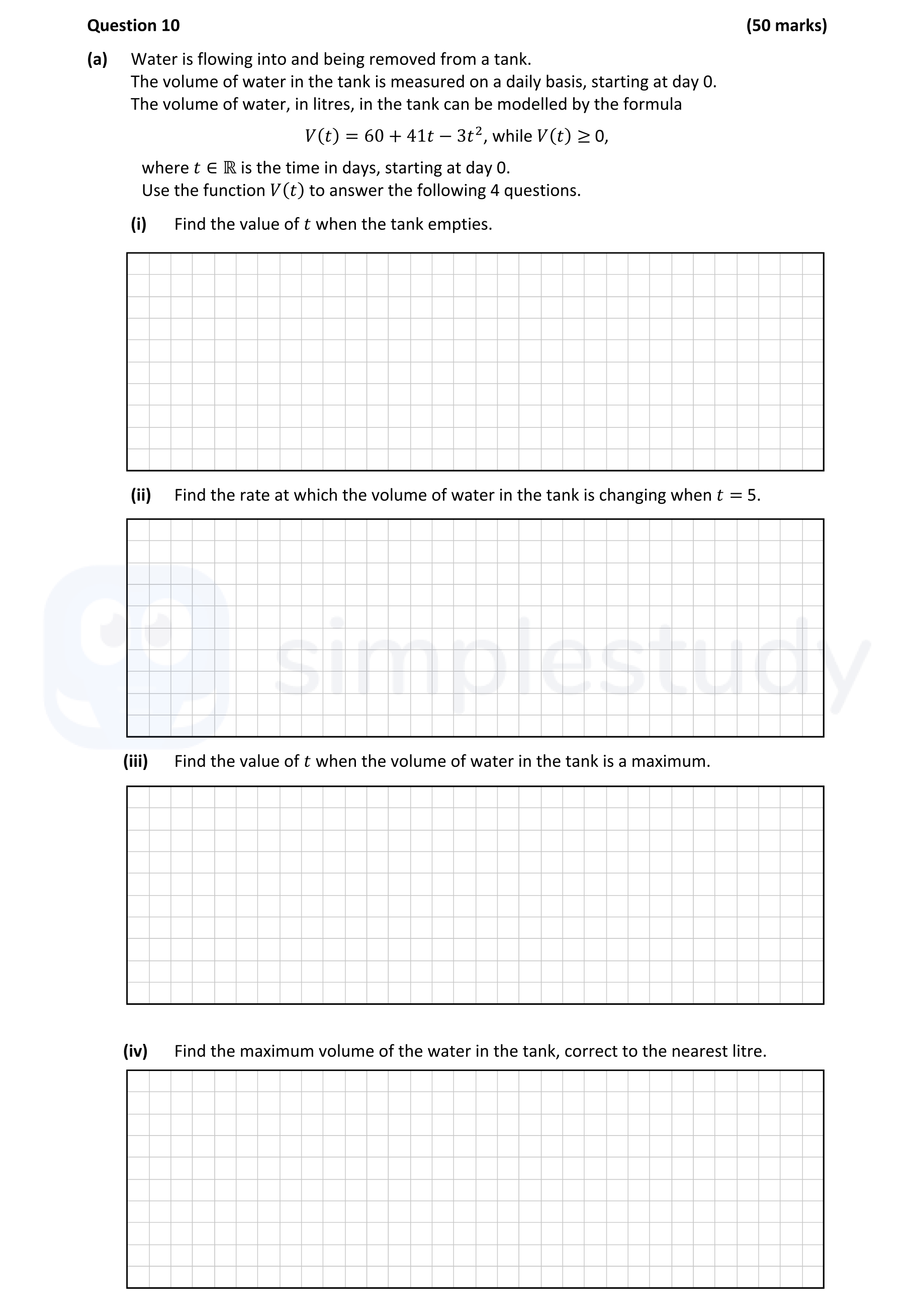 Water-is-flowing-into-and-being-removed-from-a-tank-Leaving Cert Mathematics-Question 10(a)-2021.png