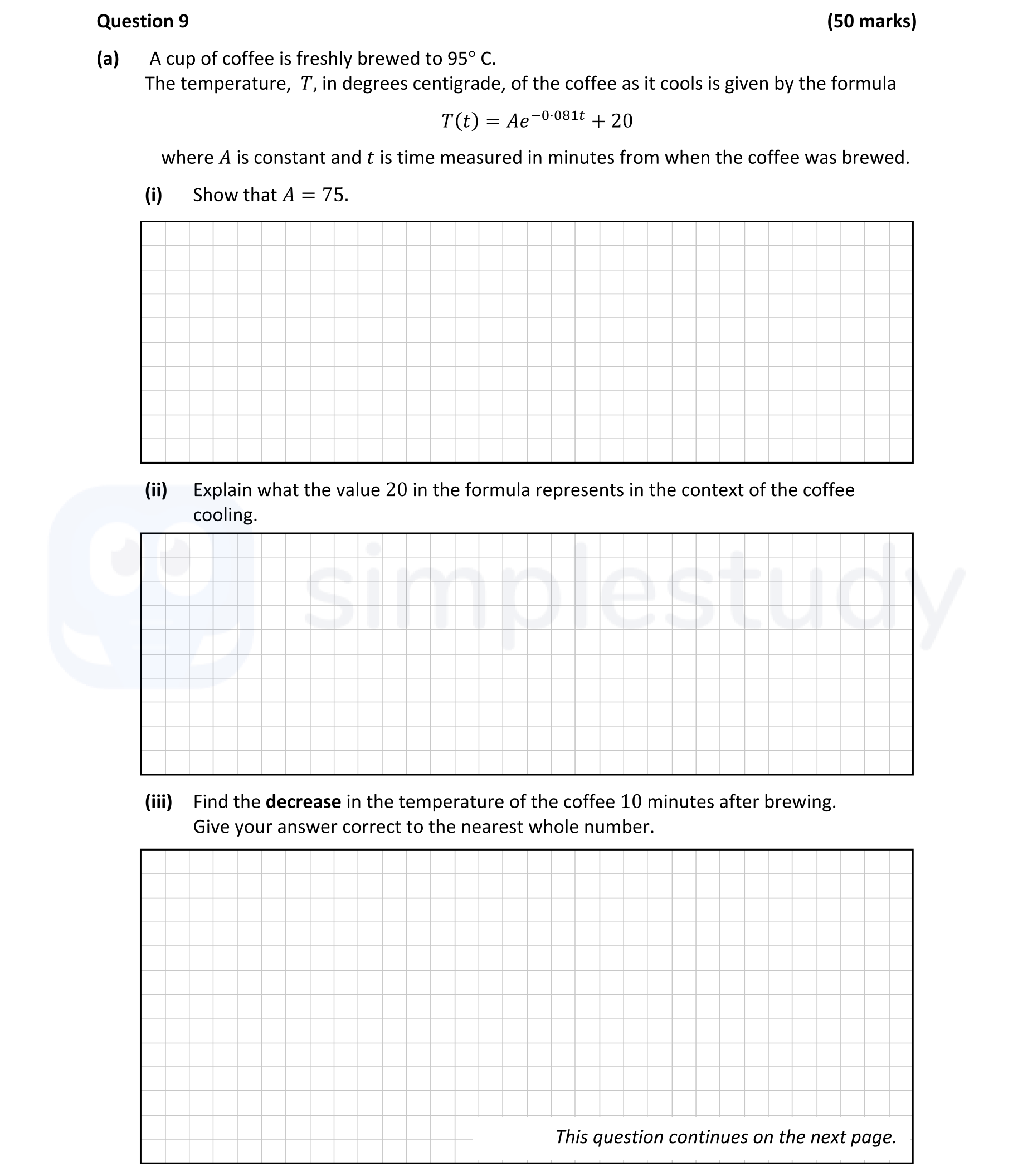 A-cup-of-coffee-is-freshly-brewed-to-95°C-Leaving Cert Mathematics-Question 9-2021.png