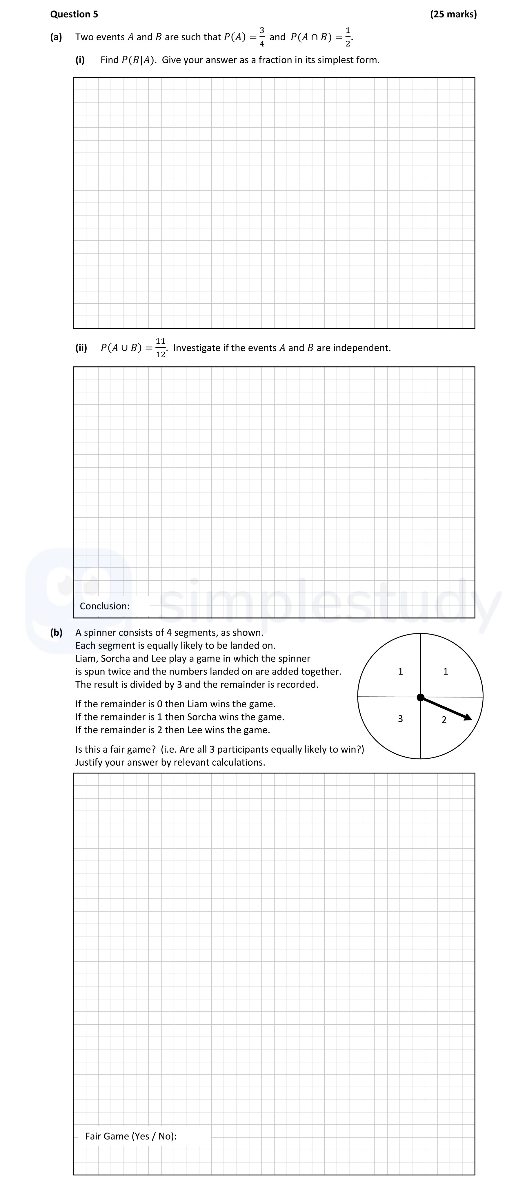 Two-events-A-and-B-are-such-that-$P(A)-=-\frac{3}{4}$-and-$P(A-\cap-B)-=-\frac{1}{2}$-Leaving Cert Mathematics-Question 5-2021.png