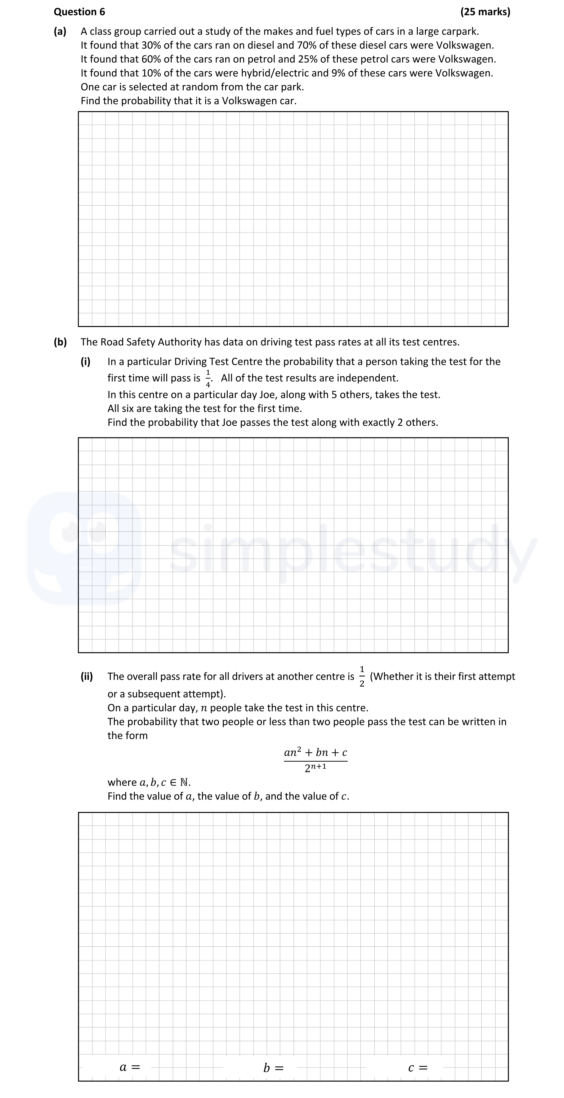 A-class-group-carried-out-a-study-of-the-makes-and-fuel-types-of-cars-in-a-large-car-park-Leaving Cert Mathematics-Question 6-2020.png