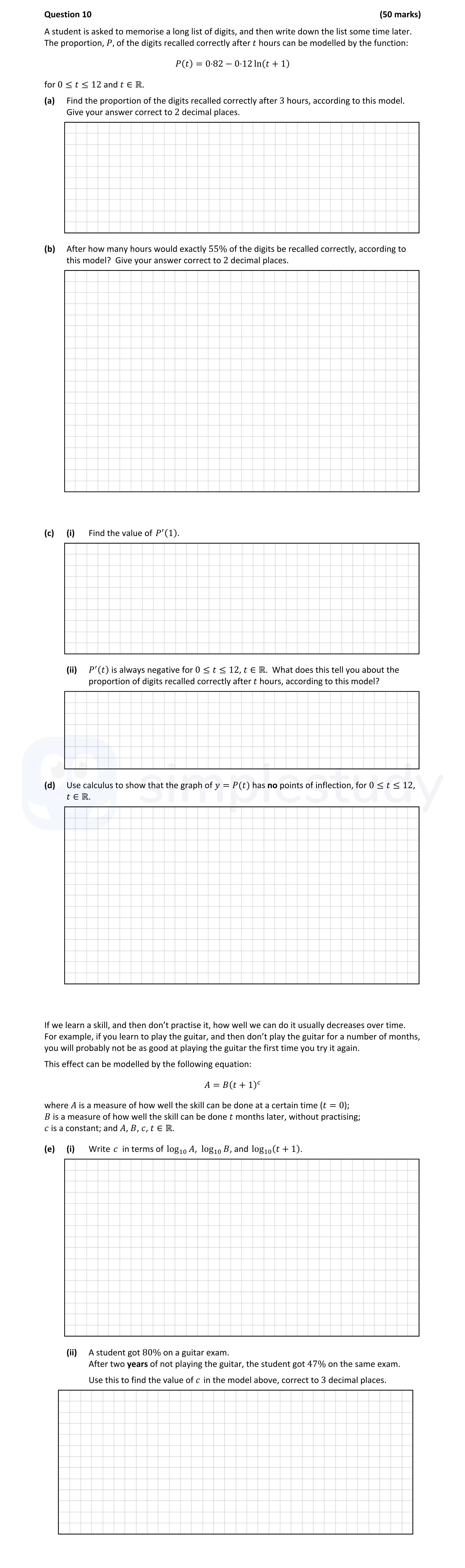 A-student-is-asked-to-memorise-a-long-list-of-digits,-and-then-write-down-the-list-some-time-later-Leaving Cert Mathematics-Question 10-2022.png