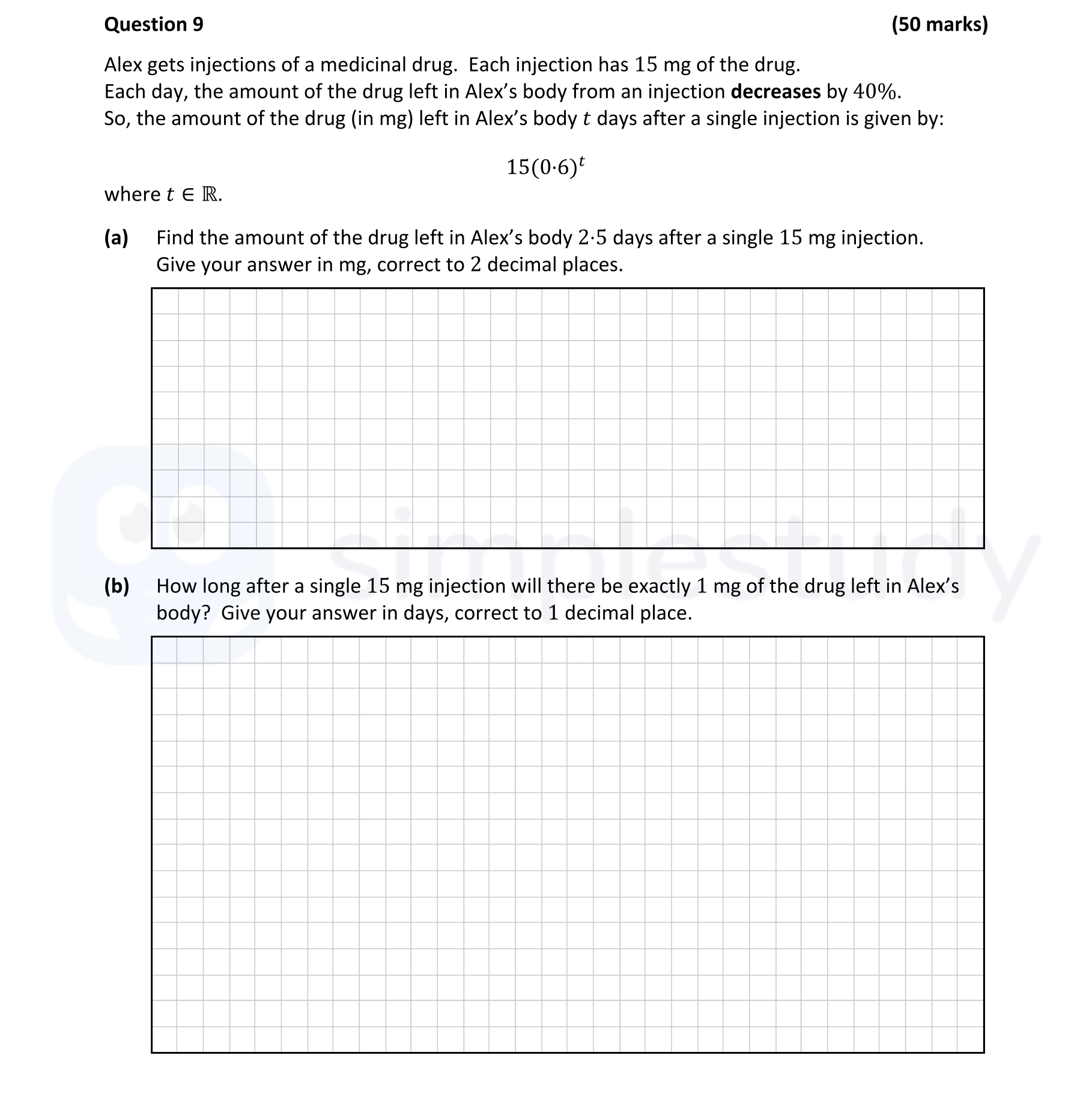 Alex-gets-injections-of-a-medicinal-drug-Leaving Cert Mathematics-Question 9-2022.png