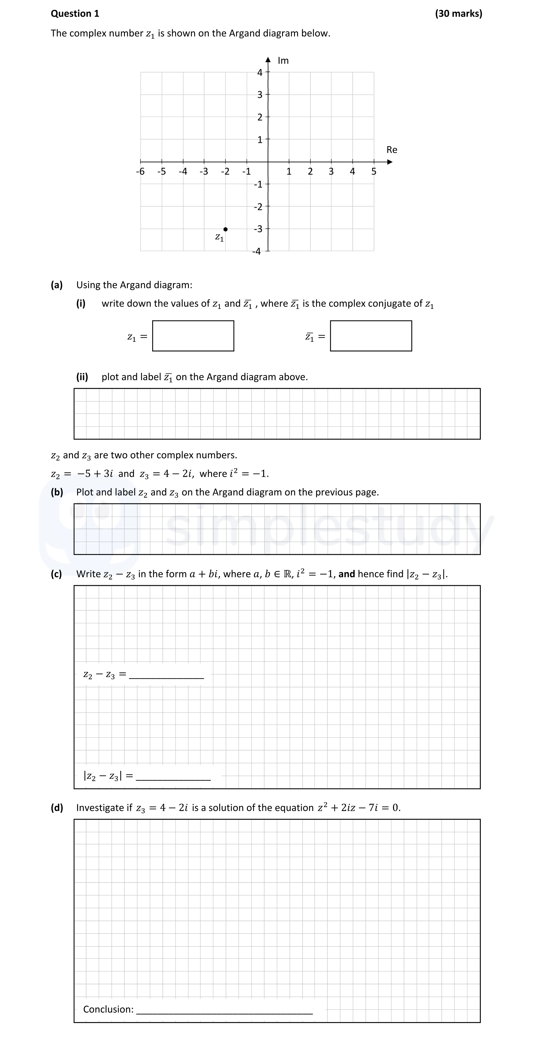 The-complex-number-$z_1$-is-shown-on-the-Argand-diagram-below-Leaving Cert Mathematics-Question 1-2022.png